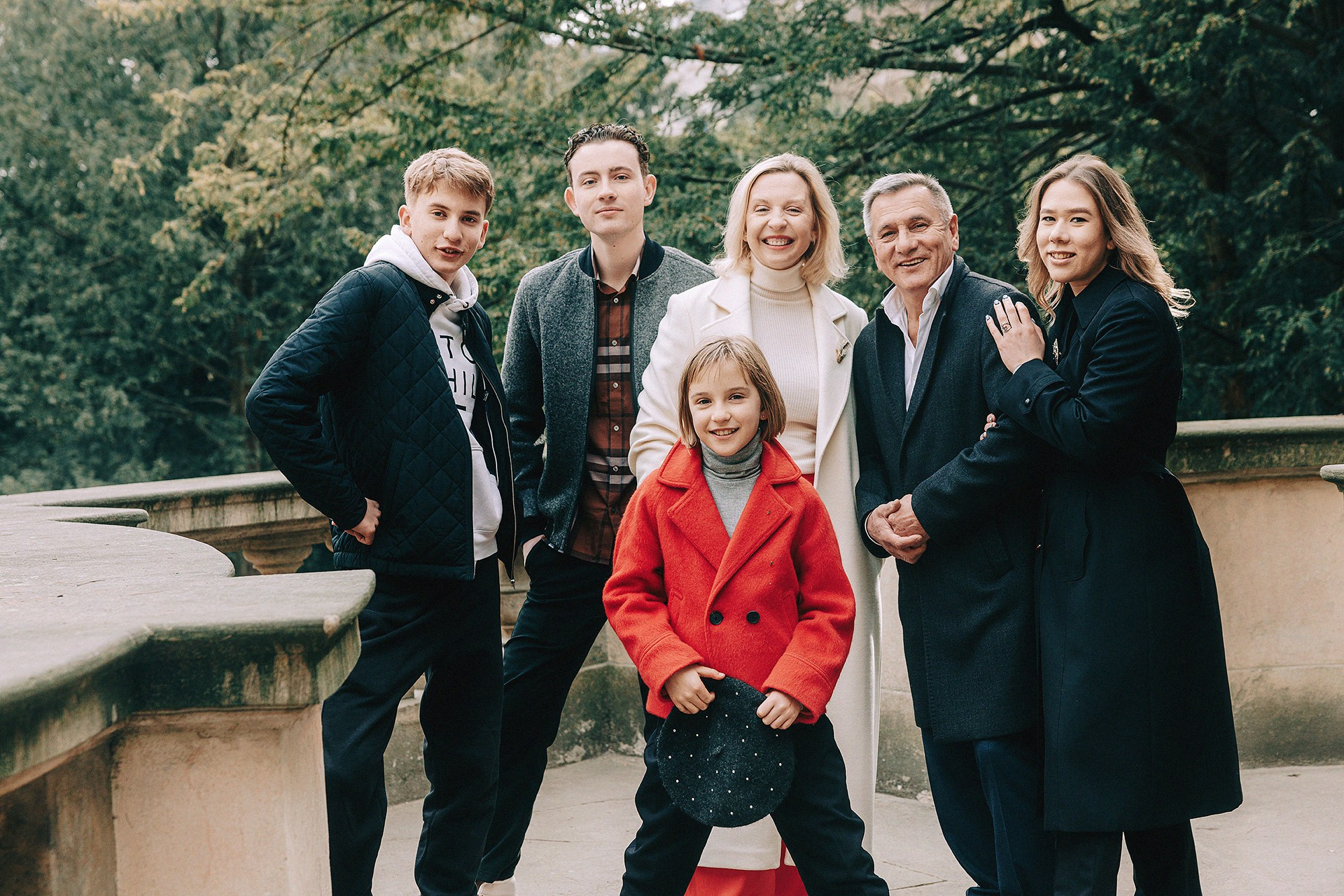 Наталья с семьей. Rodinný a svatební fotograf v Praze