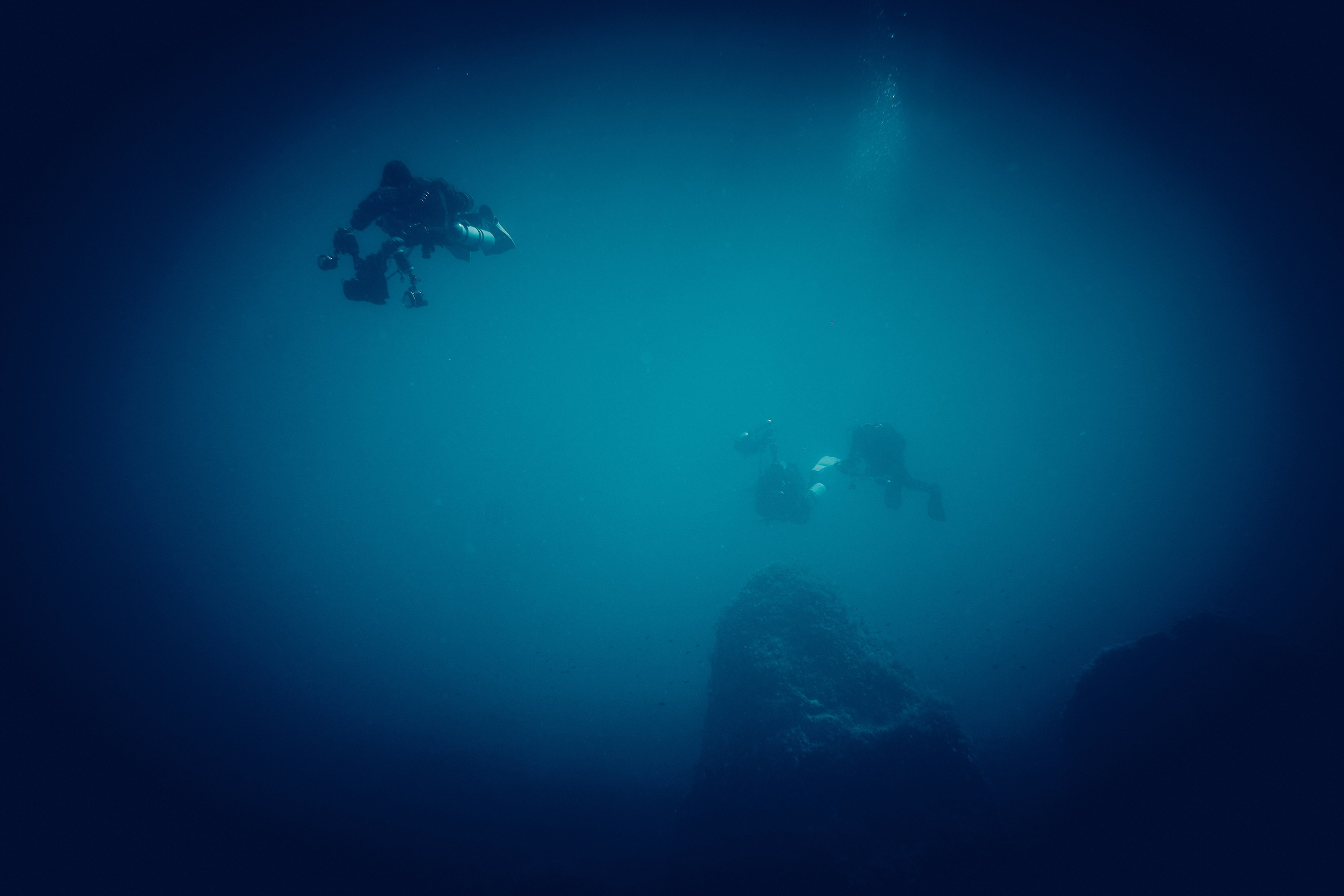 Podwodny fotograf - Andriej Szypilow - underwater photography. Tajemnica - wielka, głęboka i wszechobecna - to jest ta jakość, której przede wszystkim szukam w fotografii podwodnej...