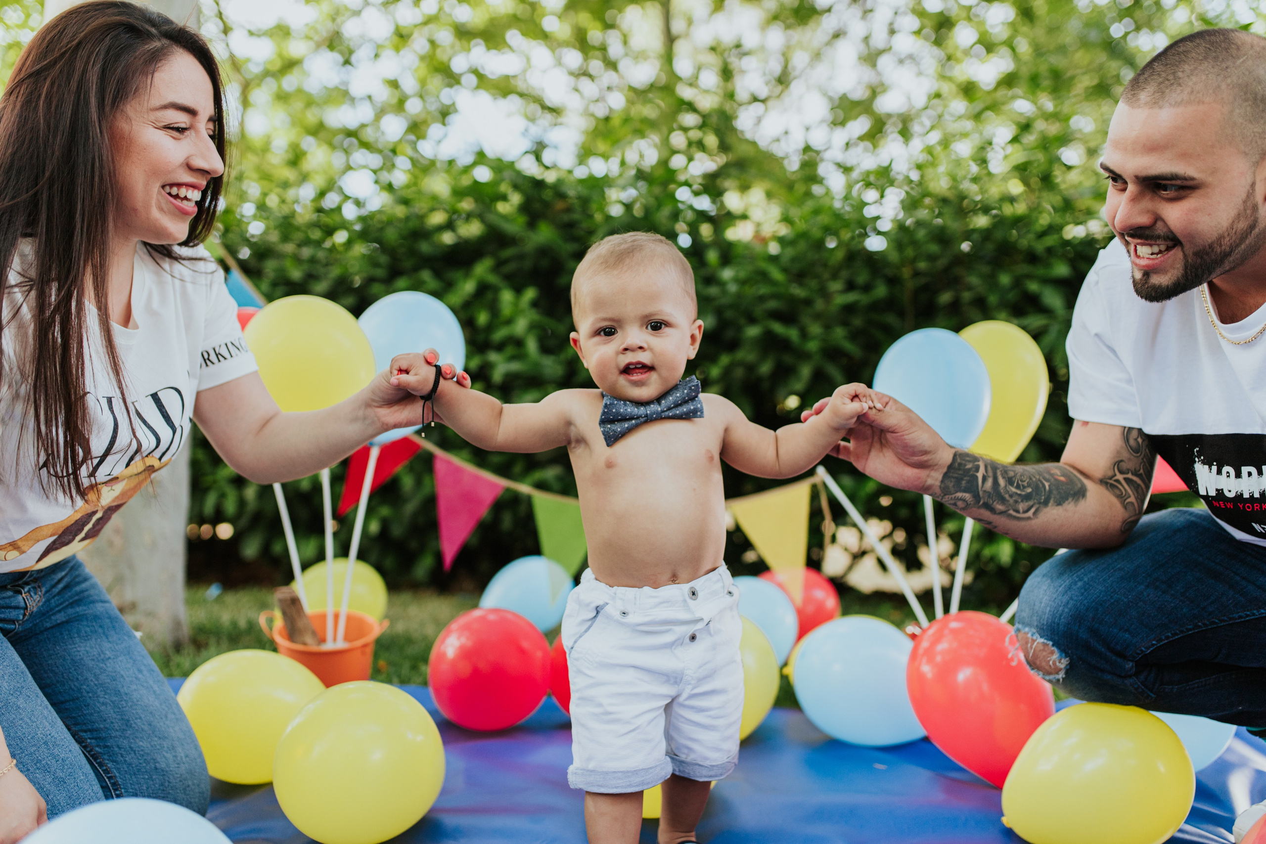 Desde la espera hasta sus primeros pasos. Rainbox Estudio de Fotografía