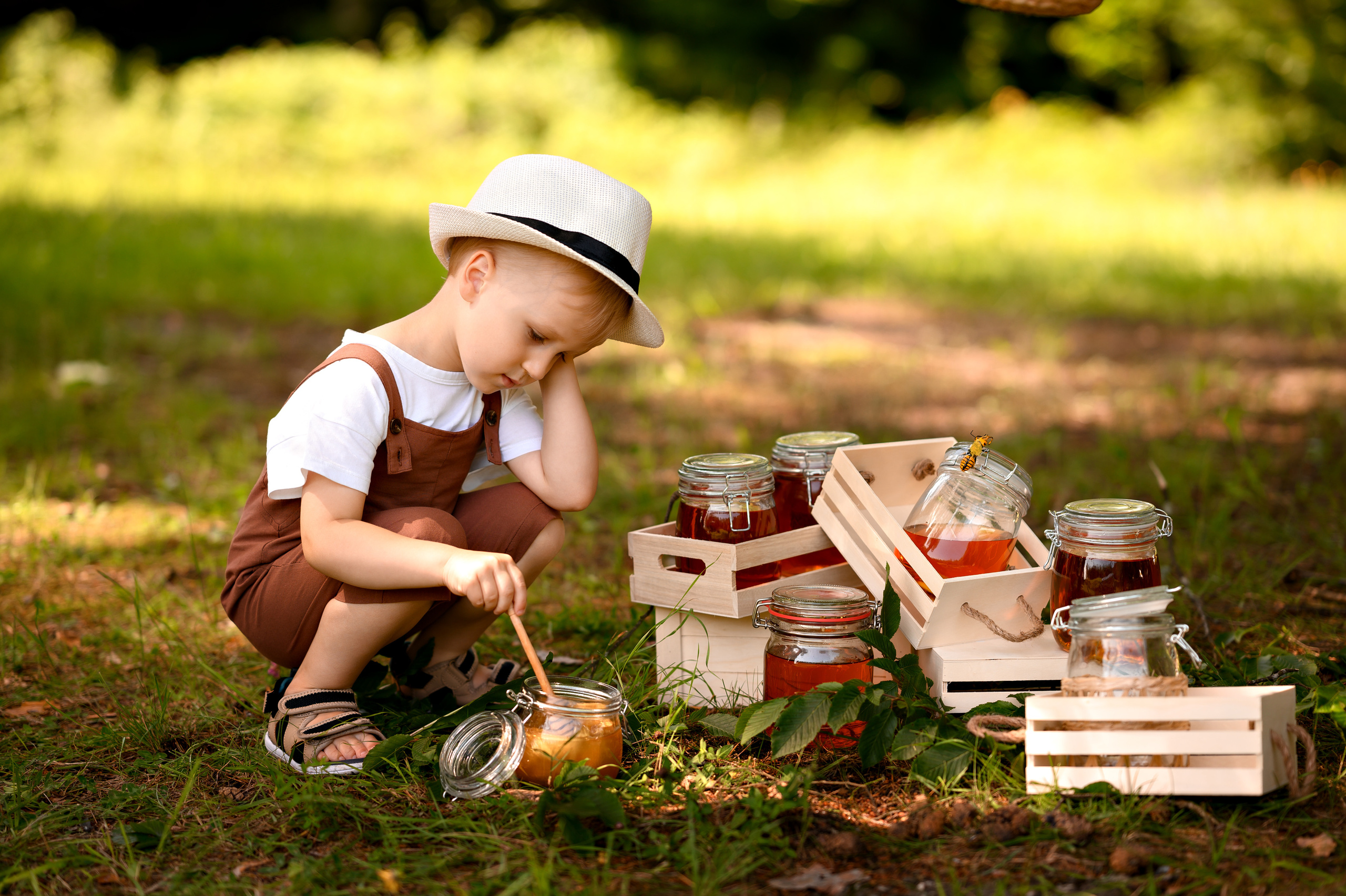 Sommer-Fotoprojekt „Bienen“. Kinder- & Familienfotograf in Gaildorf und Umgebung Valentina Vogel