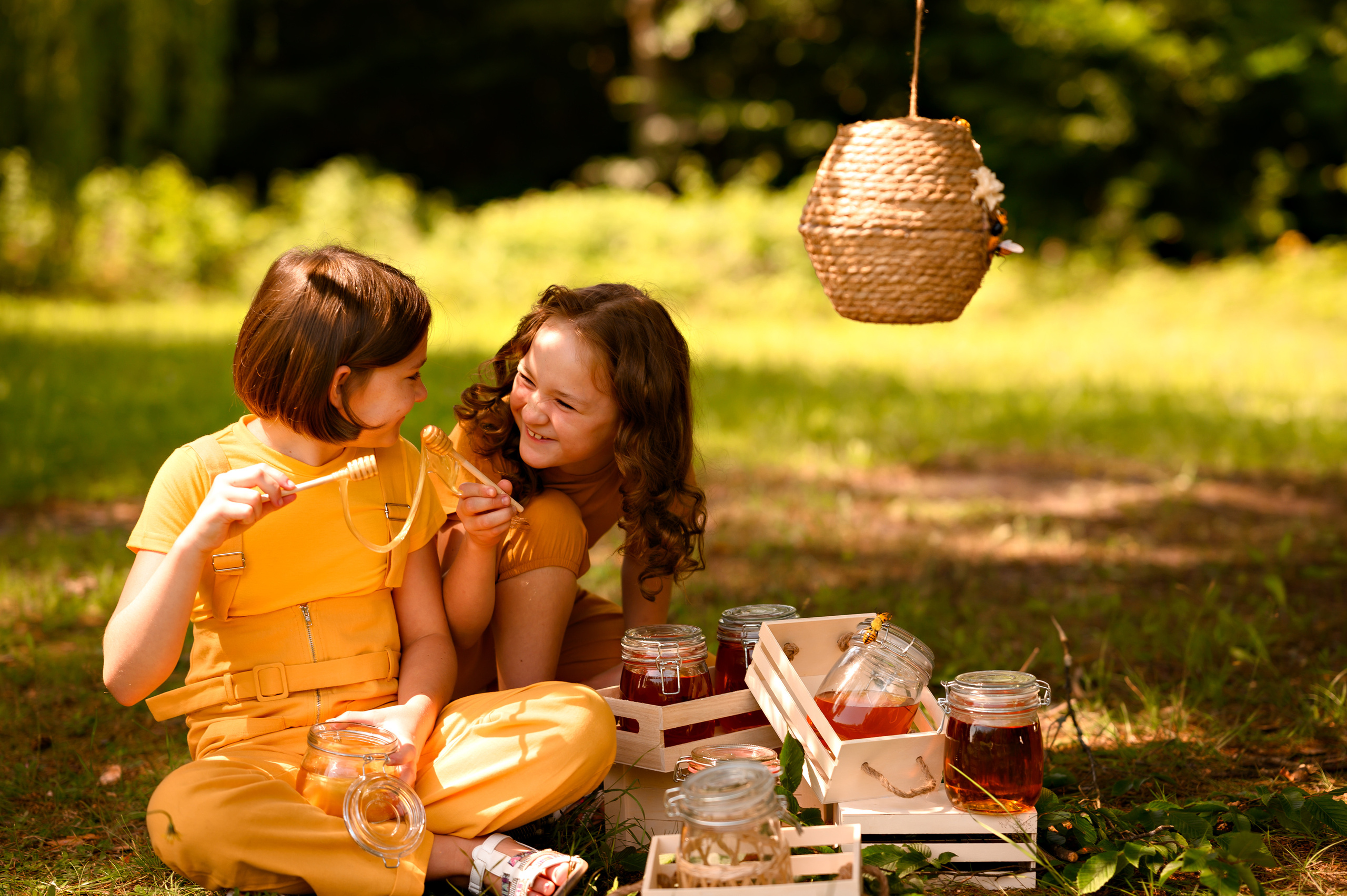 Sommer-Fotoprojekt „Bienen“. Kinder- & Familienfotograf in Gaildorf und Umgebung Valentina Vogel