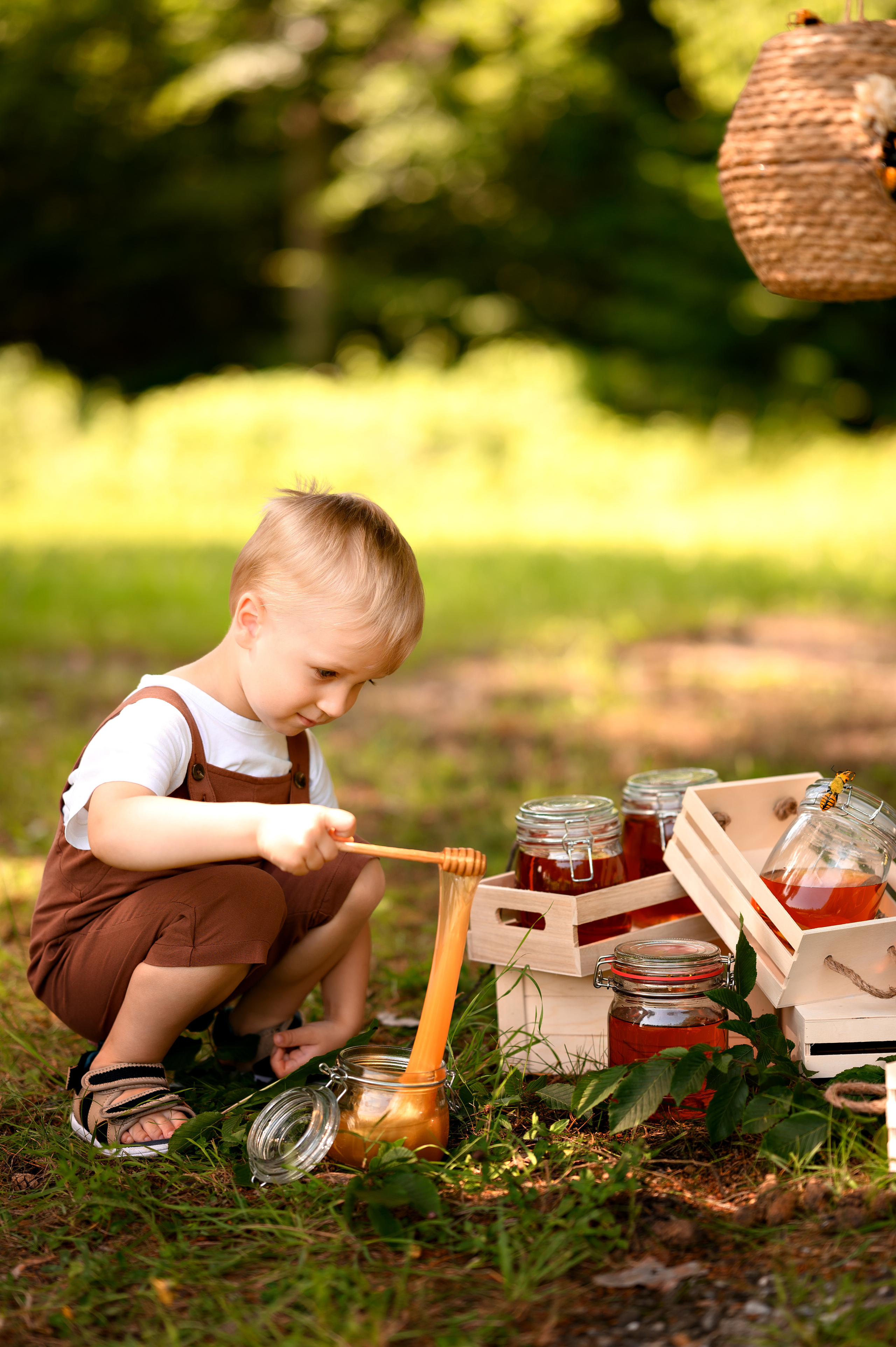 Sommer-Fotoprojekt „Bienen“. Kinder- & Familienfotograf in Gaildorf und Umgebung Valentina Vogel