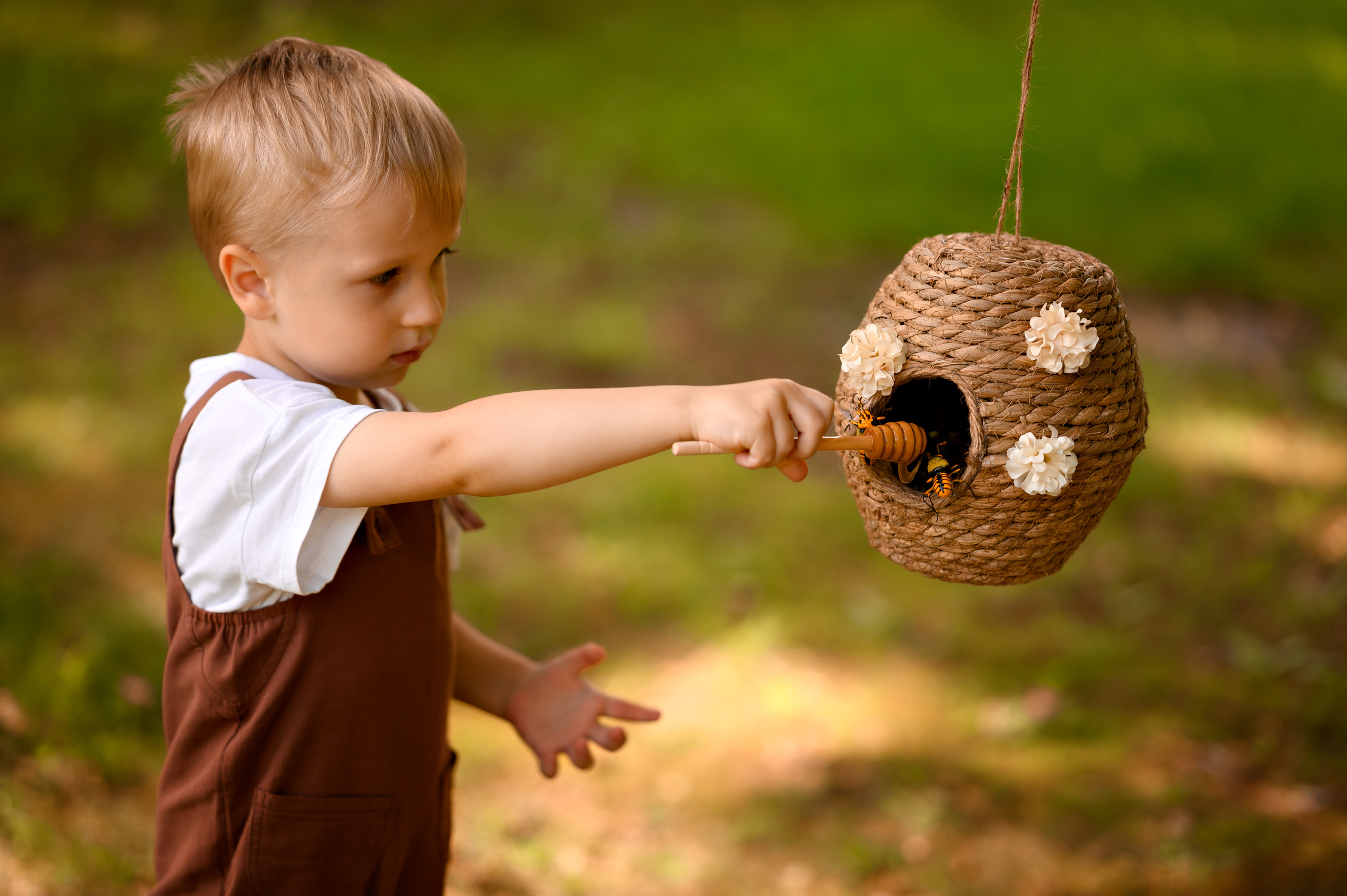 Sommer-Fotoprojekt „Bienen“. Kinder- & Familienfotograf in Gaildorf und Umgebung Valentina Vogel