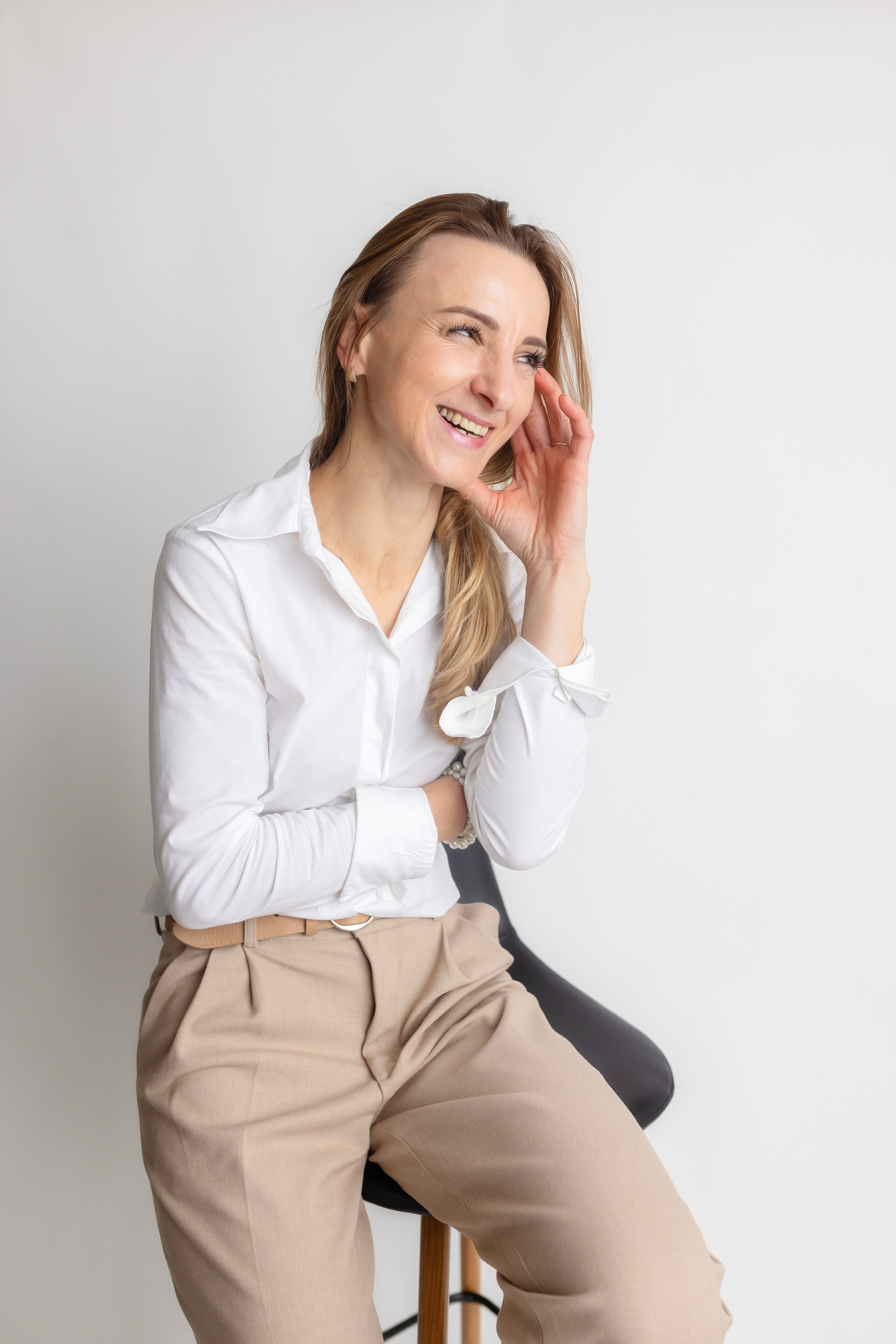 vrouw portret witte achtergrond Overijssel Zwolle