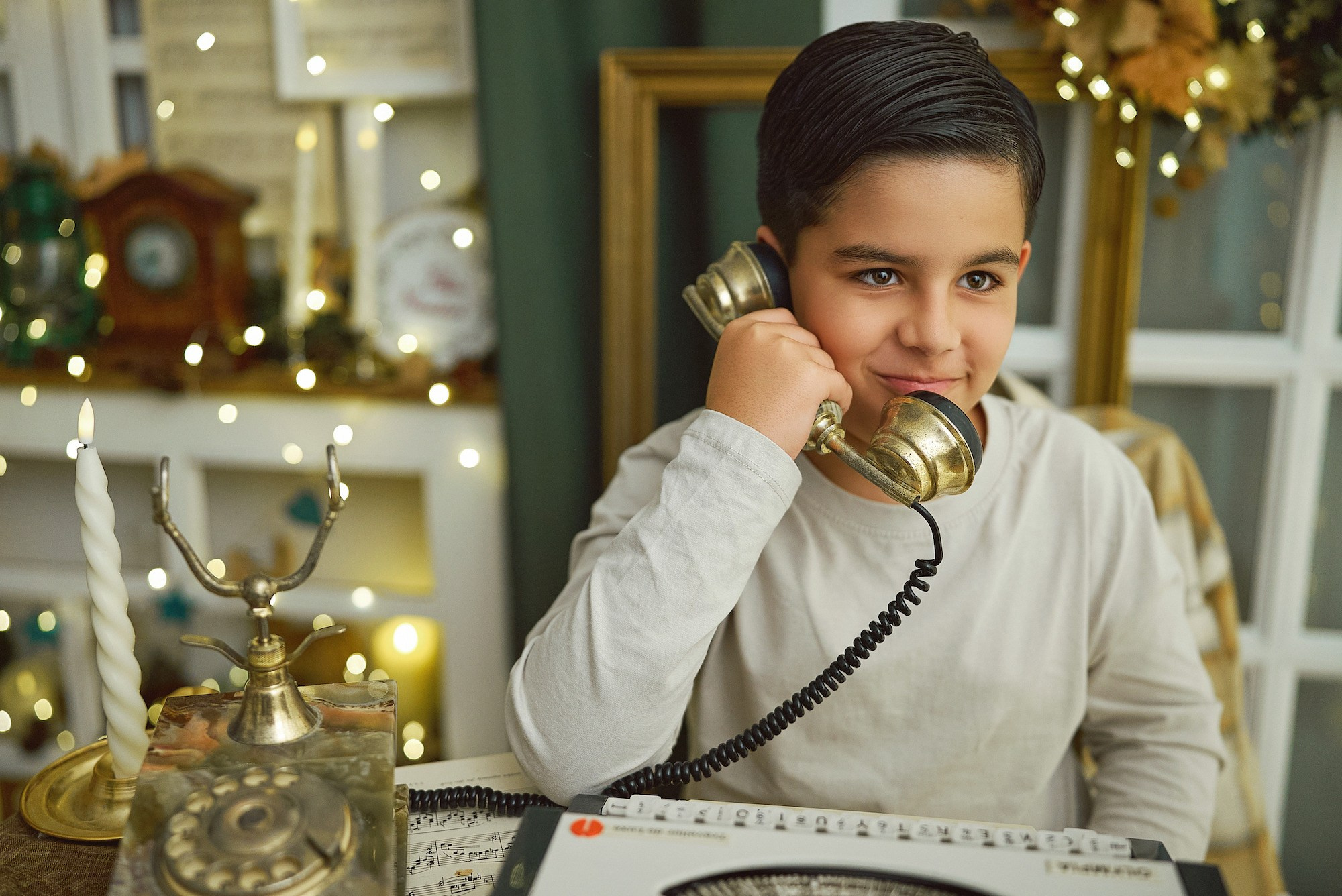 Sesión de fotos Navidad Tenerife. Fotógrafos en Tenerife dedicados a la fotografía de bebes, niños y familia