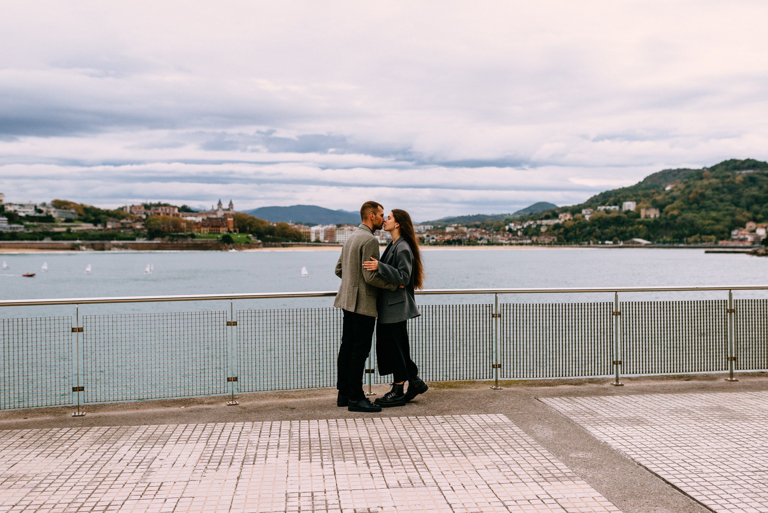 Mariage proposal in San-Sebastian Basque country. Photographer in Bilbao Irina Makou