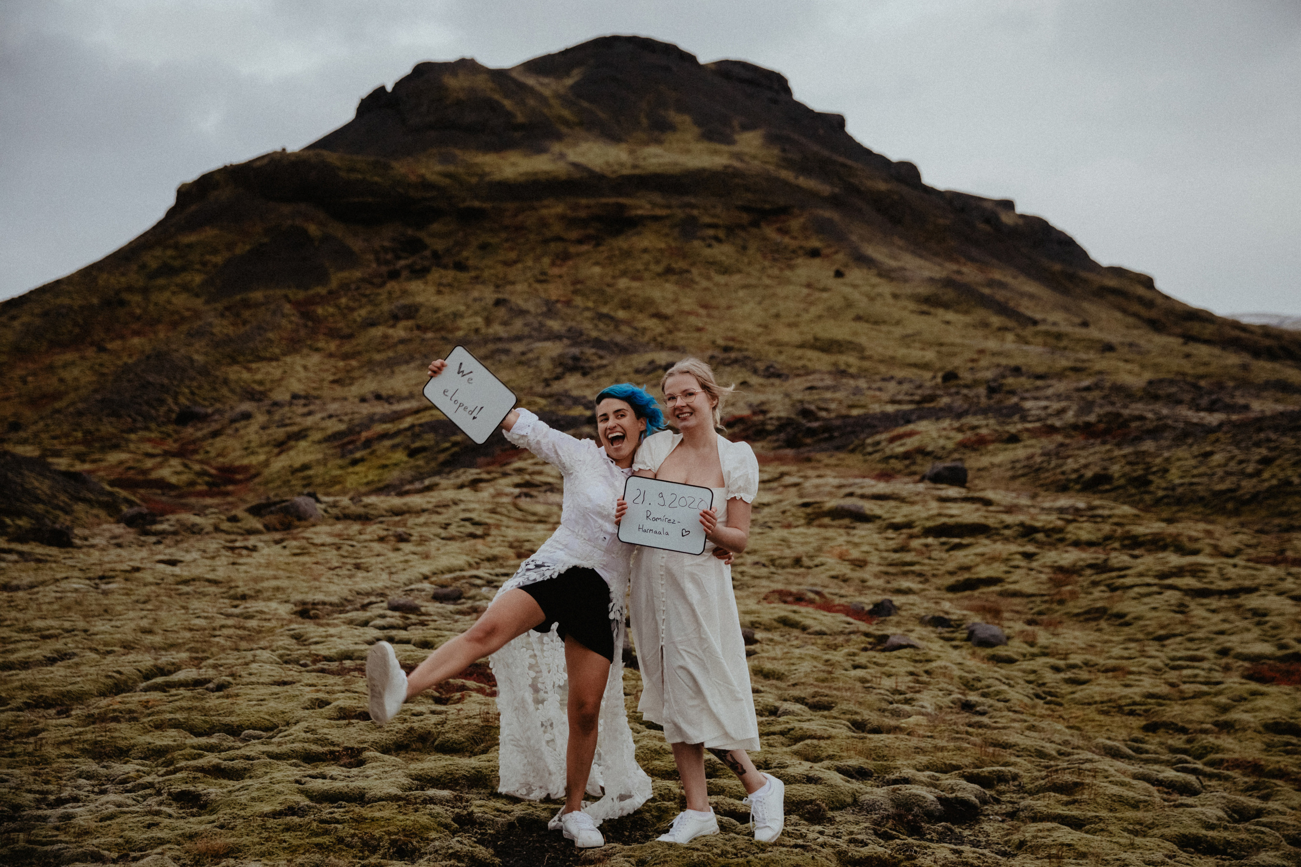 LGBT elopement in Iceland. Iceland elopement photo and video | Nikolaichik Photo