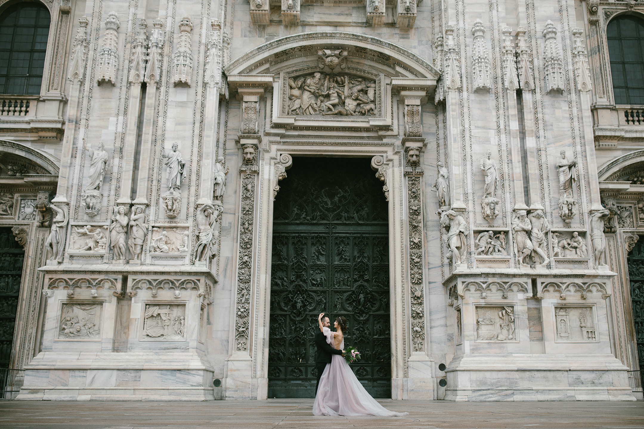 Hochzeitsfotografie Mailand | Dom & Galleria Vittorio Emanuele II. Hochzeitsfotograf Bodensee & Allgäu | Liliana Berkut