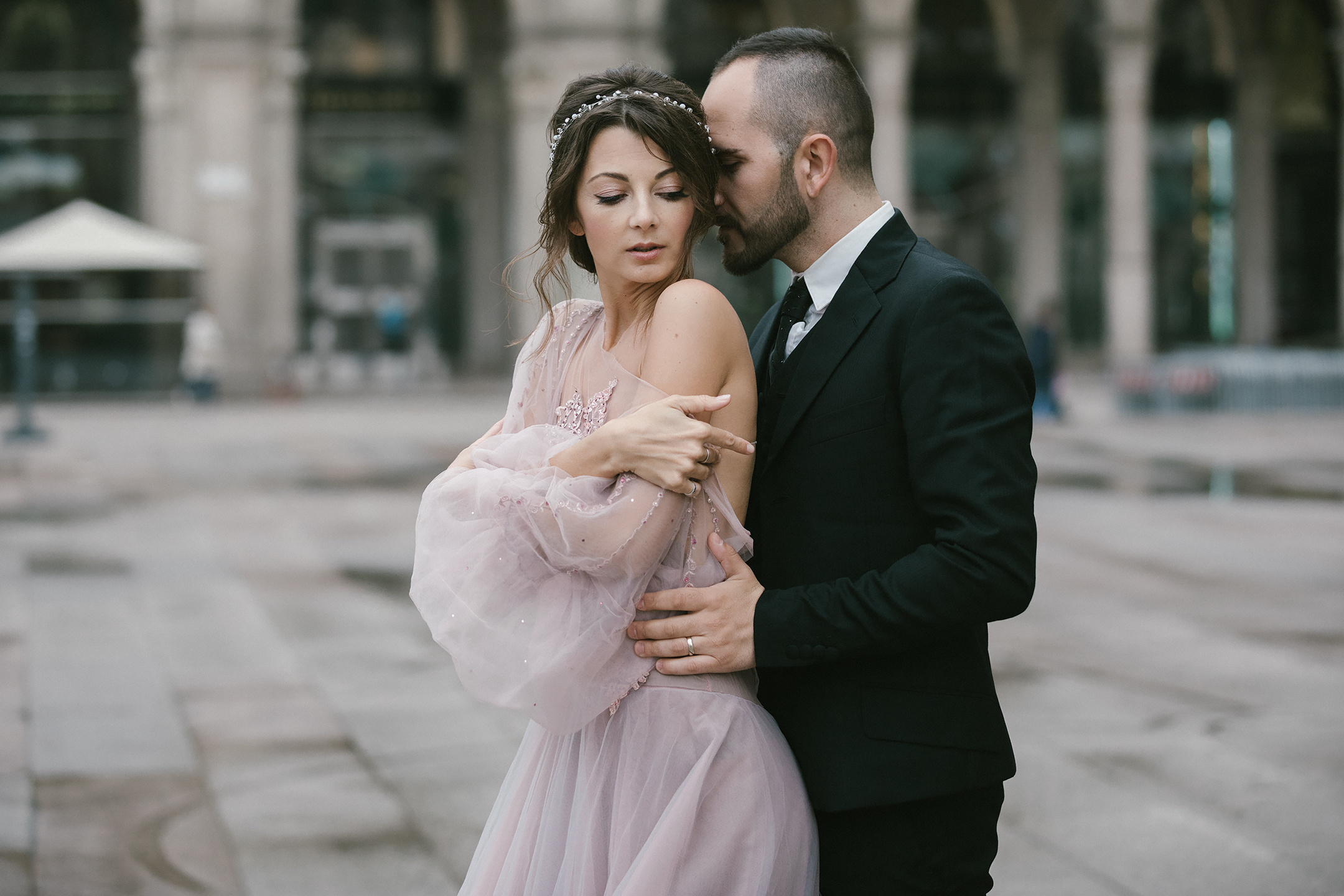 Hochzeitsfotografie Mailand | Dom & Galleria Vittorio Emanuele II. Hochzeitsfotograf Bodensee & Allgäu | Liliana Berkut