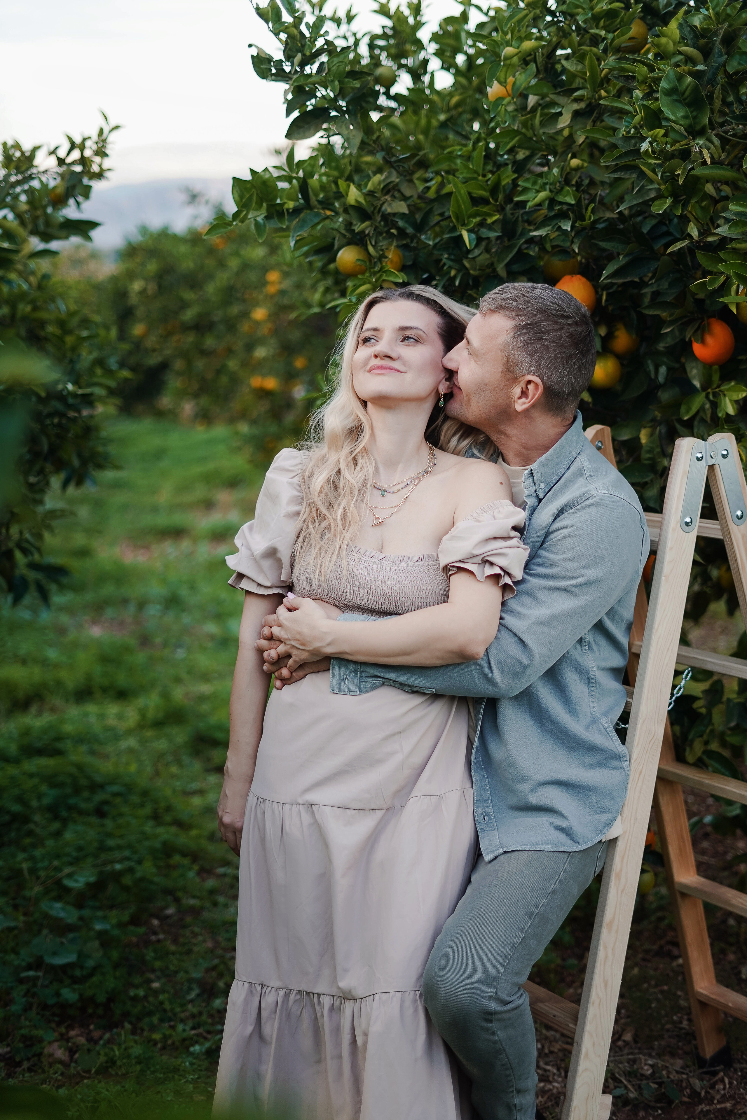 Семейная в апельсиновом саду. Индивидуальный, семейный, свадебный фотограф Бенидорм Диана Меметова