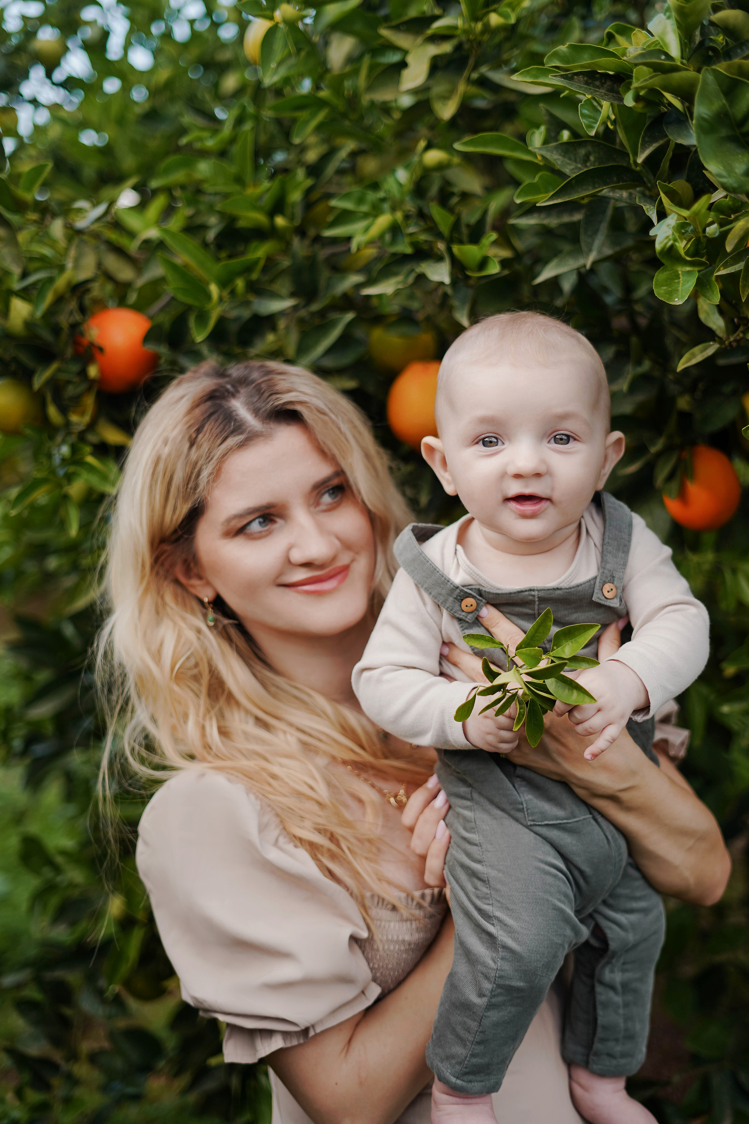 Семейная в апельсиновом саду. Индивидуальный, семейный, свадебный фотограф Бенидорм Диана Меметова