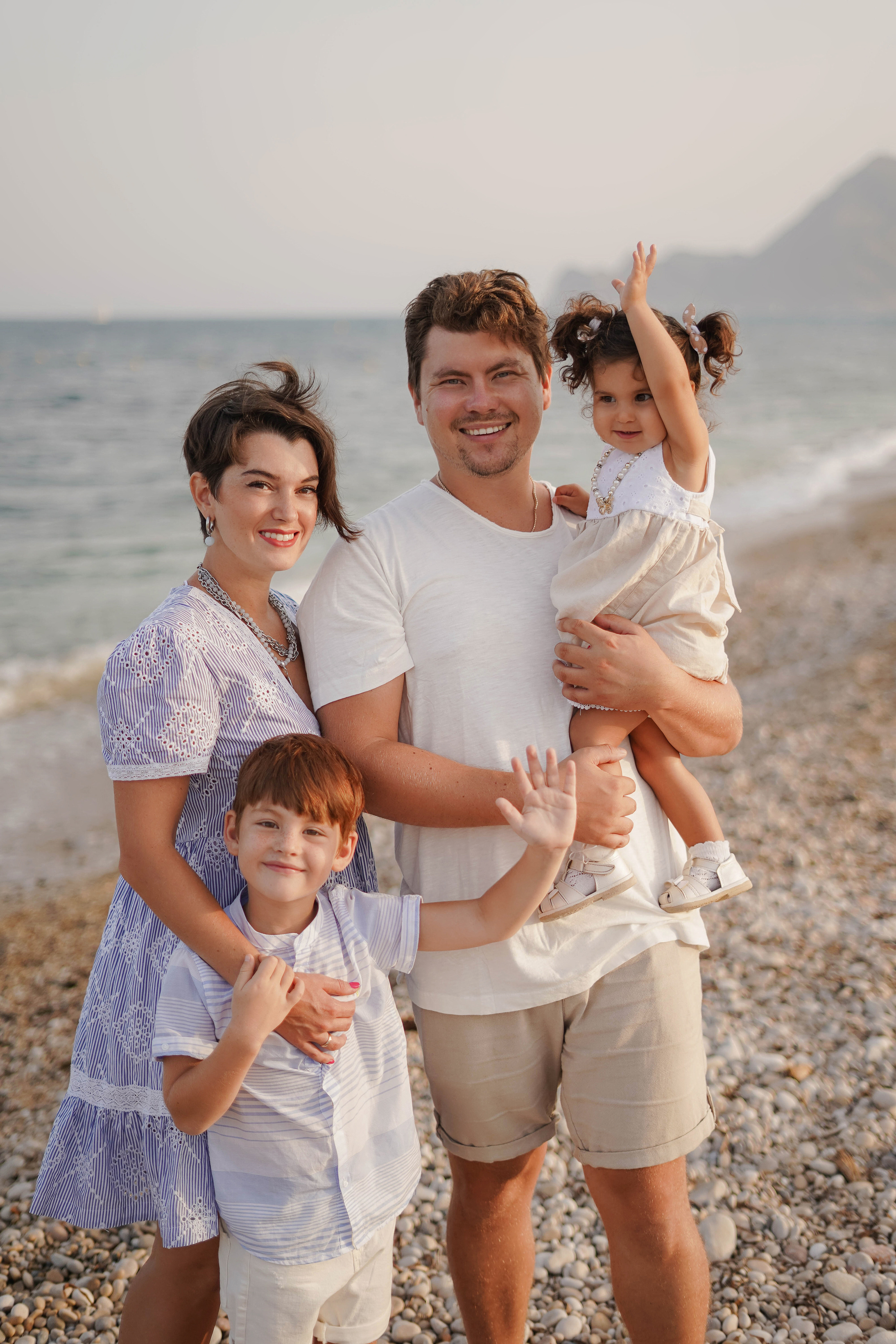 Семейная на пляже. Индивидуальный, семейный, свадебный фотограф Бенидорм Диана Меметова