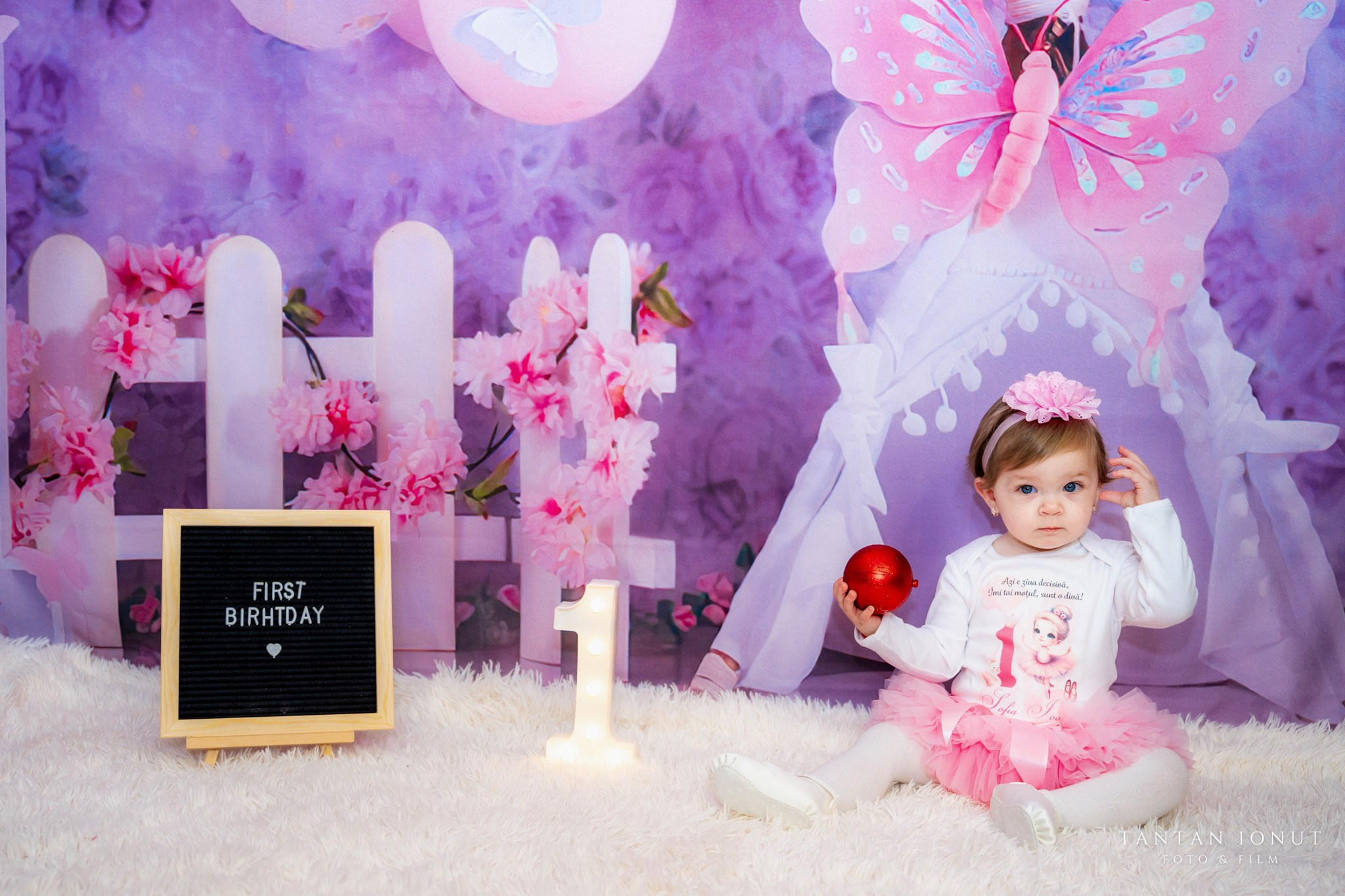 Sedinta foto Smash The Cake 1 An Sofia. TANTAN IONUT FOTO & FILM