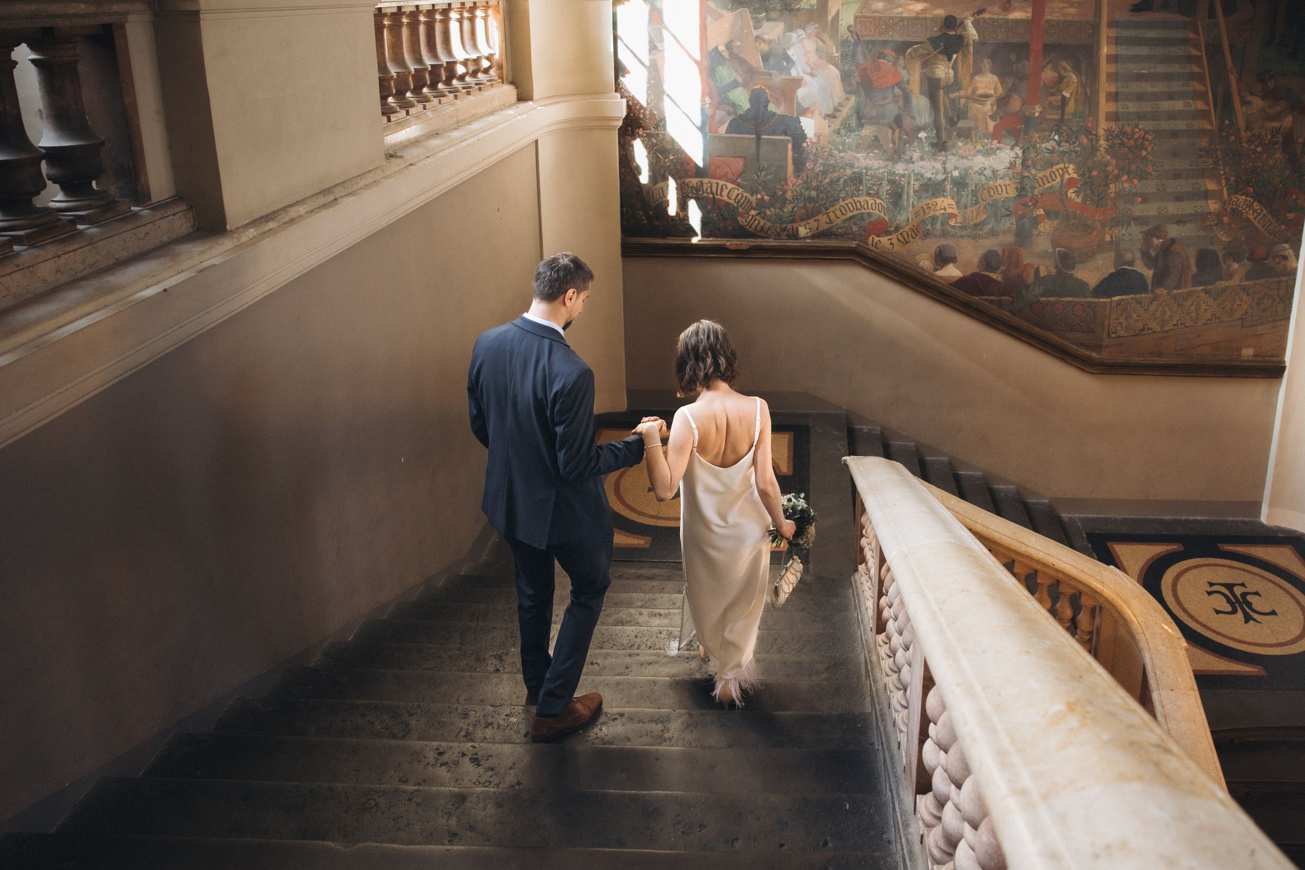 Камерная свадебная фотосессия в Тулузе для Анны и Жюльен. Евгения Смирнова — фотограф в Тулузе и юго-западной Франции