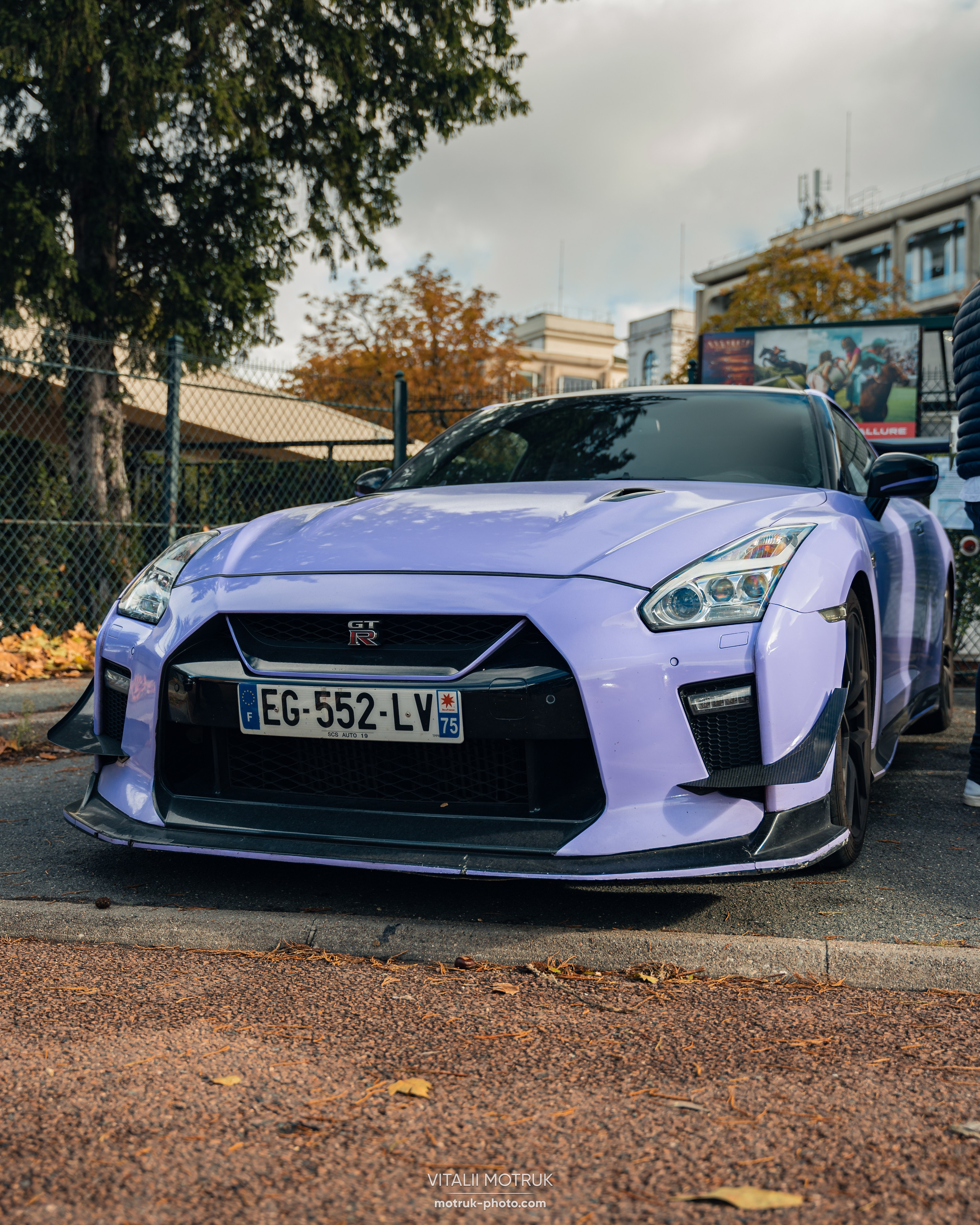 Rassemblement a l’Auteuil 22 octobre. Photographe de voitures à Paris — Vitalii Motruk