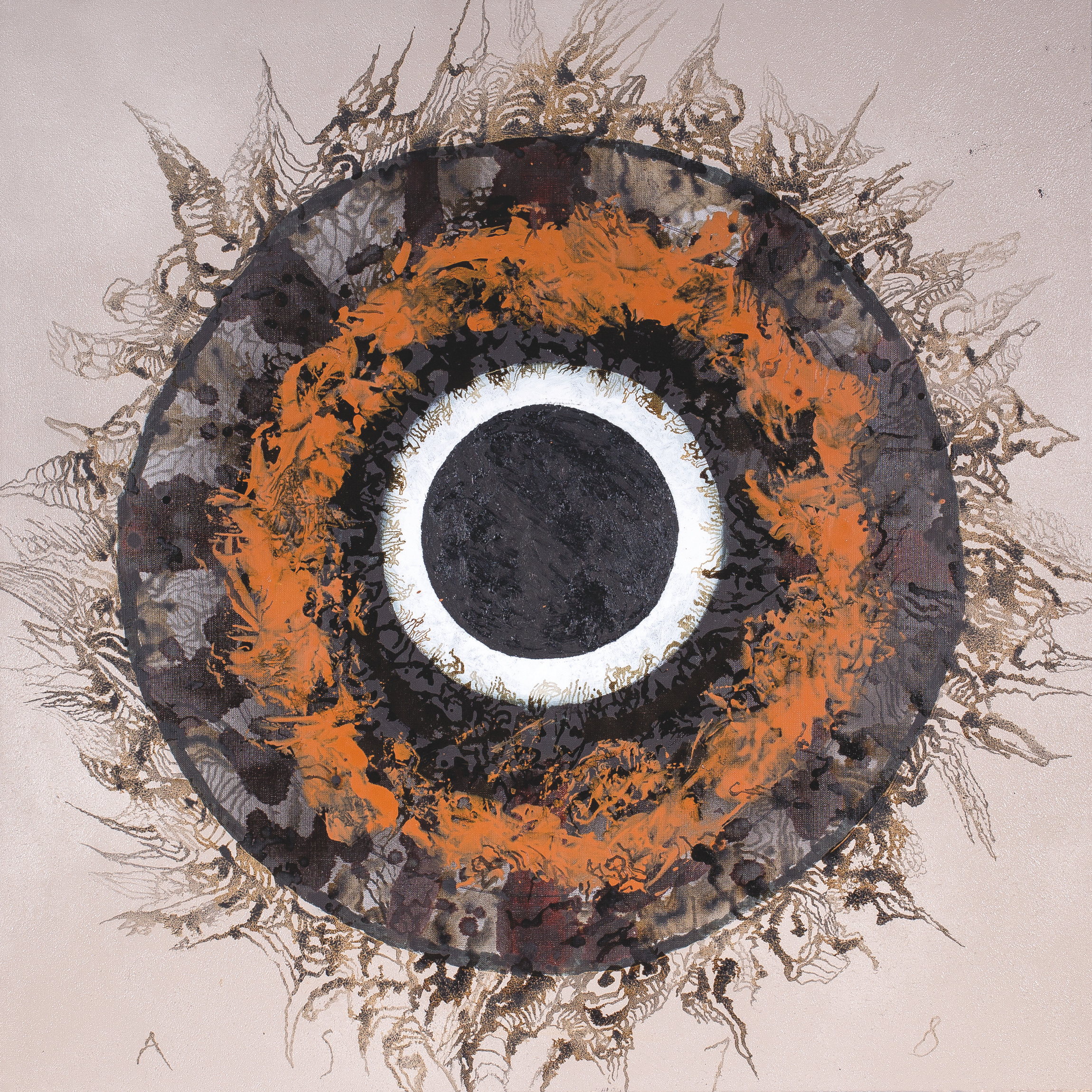 Mandala, malarstwo, Andrzej Strumiłło, polska sztuka współczesna, polski artysta