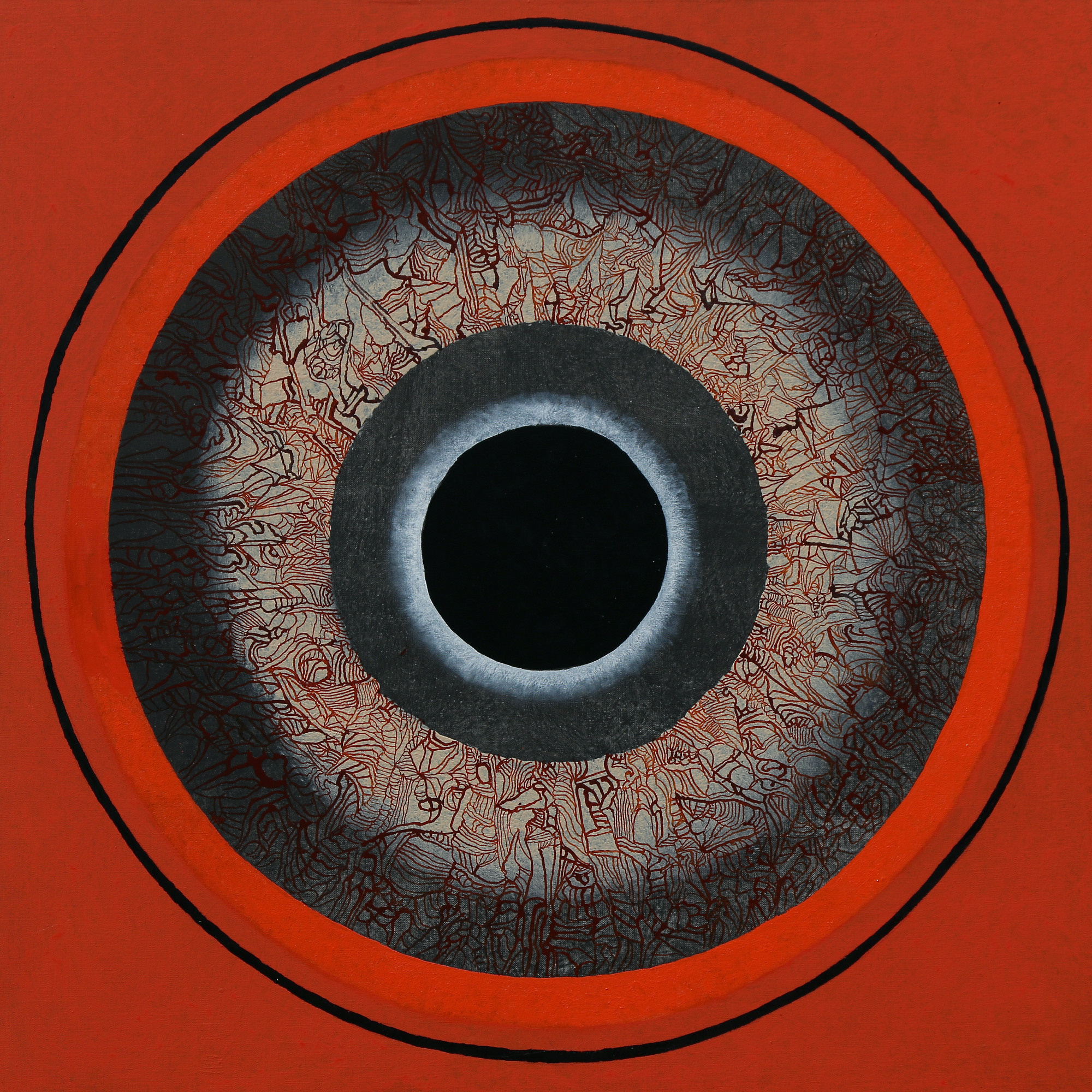 Mandala, malarstwo, Andrzej Strumiłło, polska sztuka współczesna, polski artysta