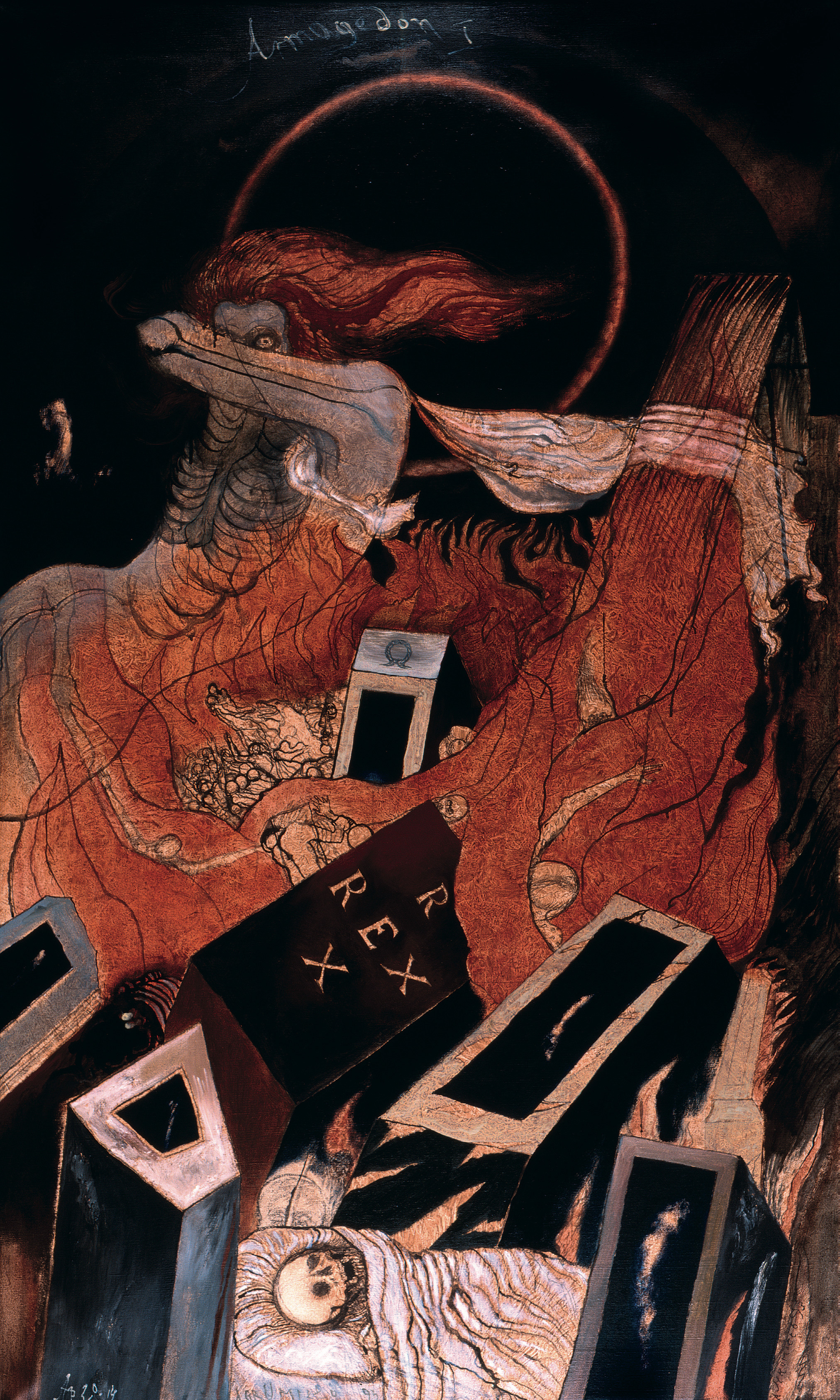 “Apokalypse”, painting, Andrzej Strumiłło, Andrzej Strumillo, Apokalypse series, polish contemporary art, polish artist, contemporary art in modern Poland, contemporary polish artists, best polish painters, best polish artists, famous polish artists