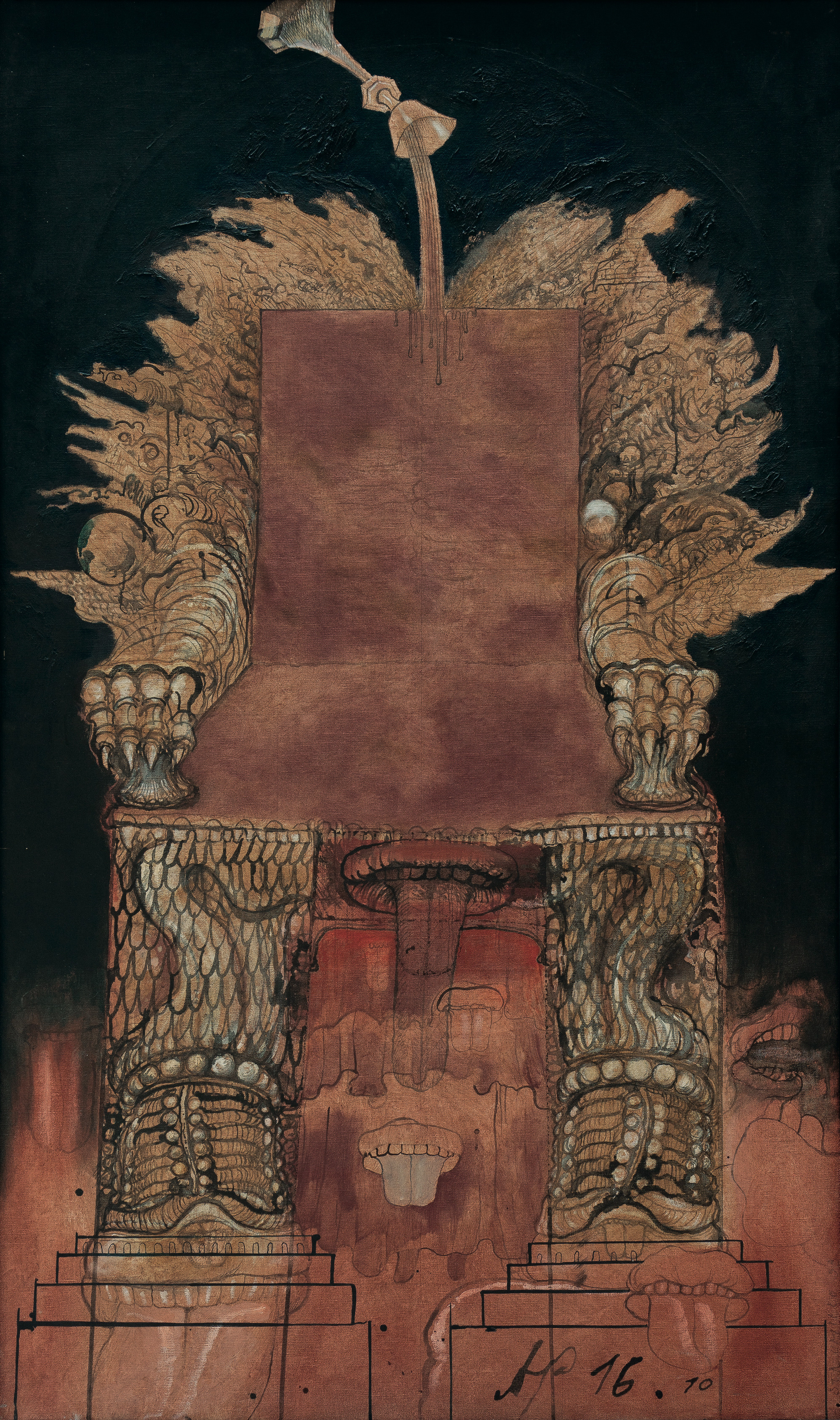 “Apokalypse”, painting, Andrzej Strumiłło, Andrzej Strumillo, Apokalypse series, polish contemporary art, polish artist, contemporary art in modern Poland, contemporary polish artists, best polish painters, best polish artists, famous polish artists