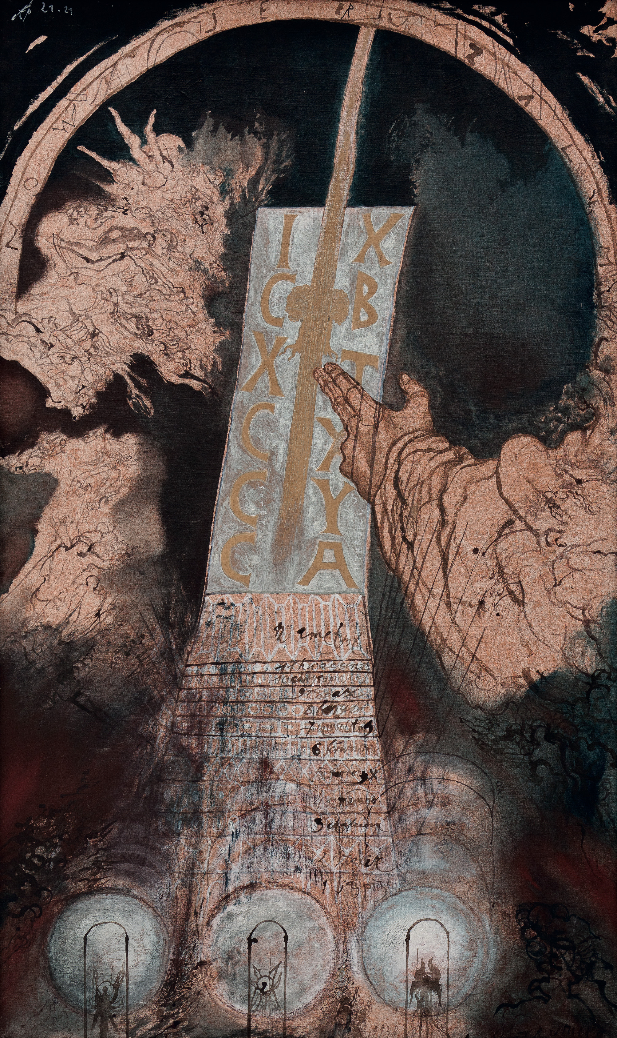 “Apokalypse”, painting, Andrzej Strumiłło, Andrzej Strumillo, Apokalypse series, polish contemporary art, polish artist, contemporary art in modern Poland, contemporary polish artists, best polish painters, best polish artists, famous polish artists