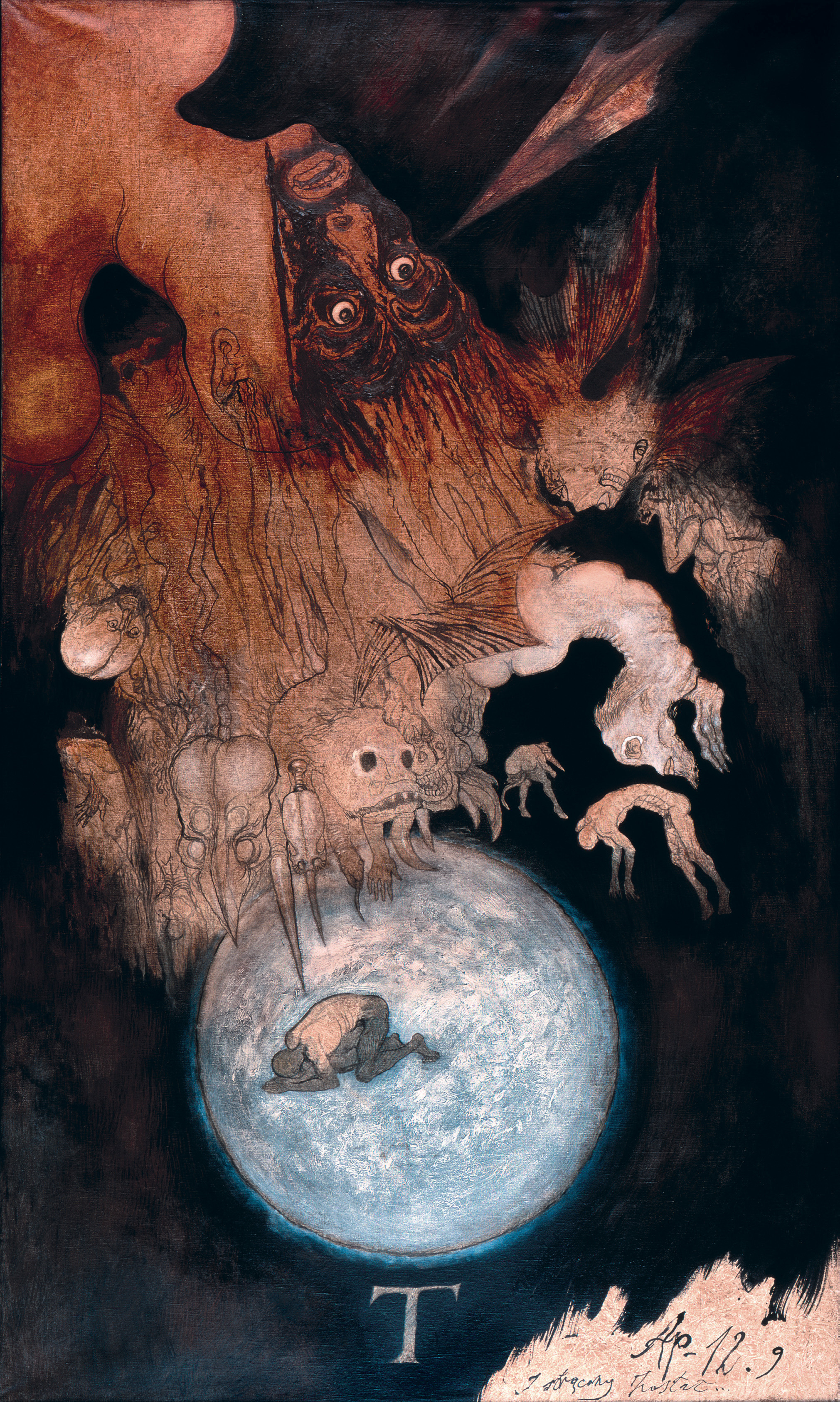 “Apokalypse”, painting, Andrzej Strumiłło, Andrzej Strumillo, Apokalypse series, polish contemporary art, polish artist, contemporary art in modern Poland, contemporary polish artists, best polish painters, best polish artists, famous polish artists