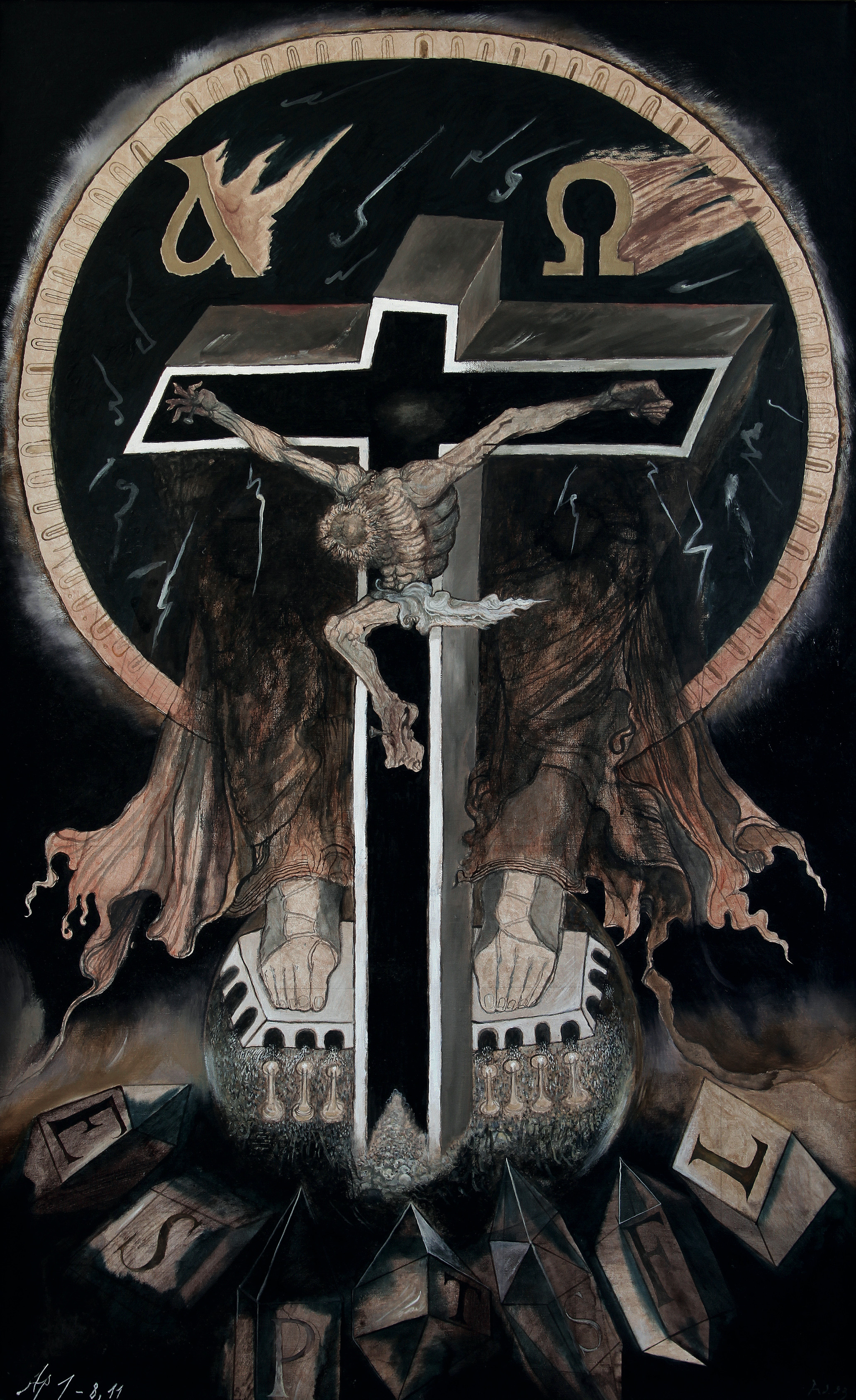 “Apokalypse”, painting, Andrzej Strumiłło, Andrzej Strumillo, Apokalypse series, polish contemporary art, polish artist, contemporary art in modern Poland, contemporary polish artists, best polish painters, best polish artists, famous polish artists