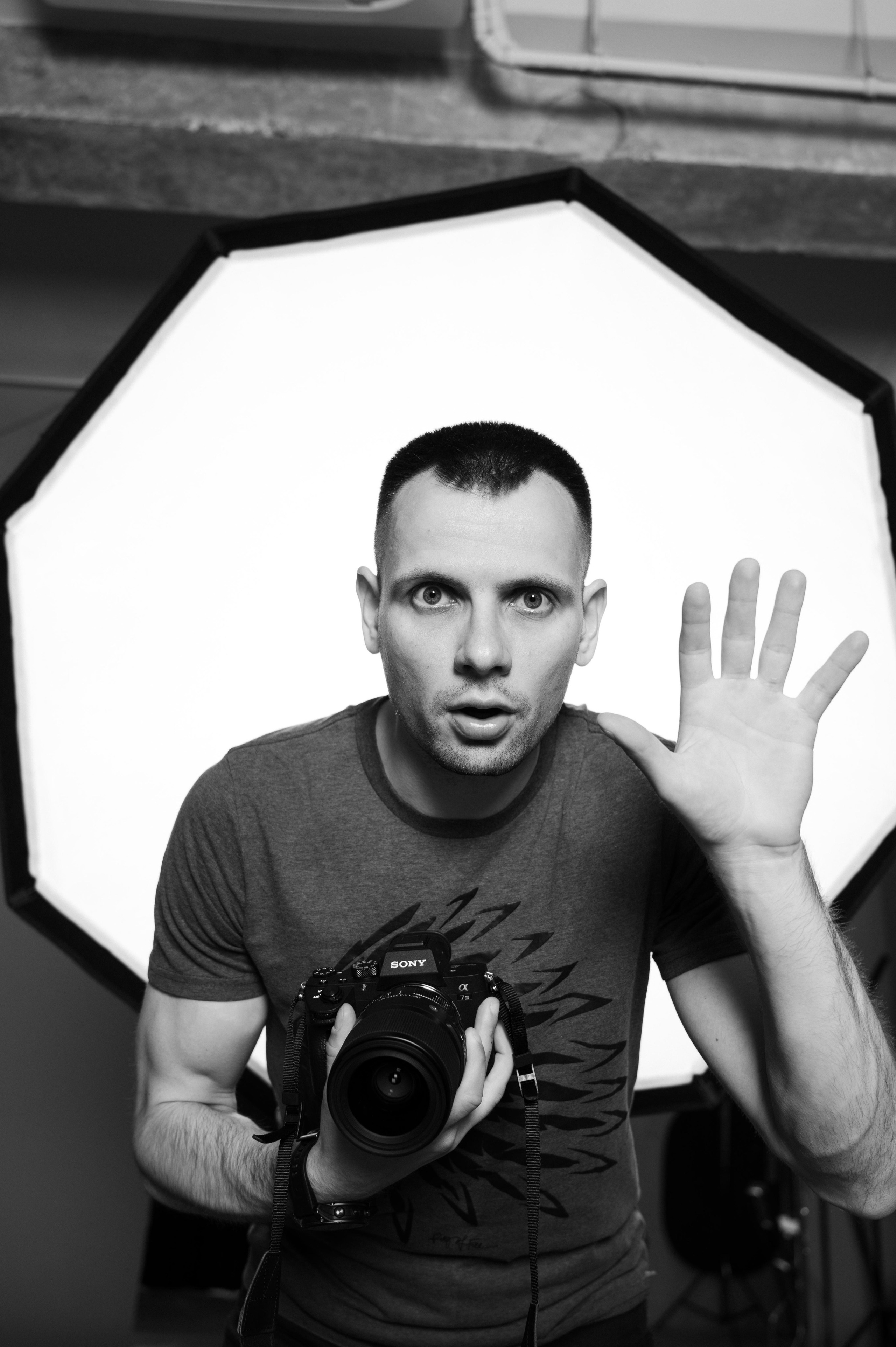 II level. Școala de fotografie lui Roman Ribaliov. Orașul Chișinău, Moldova