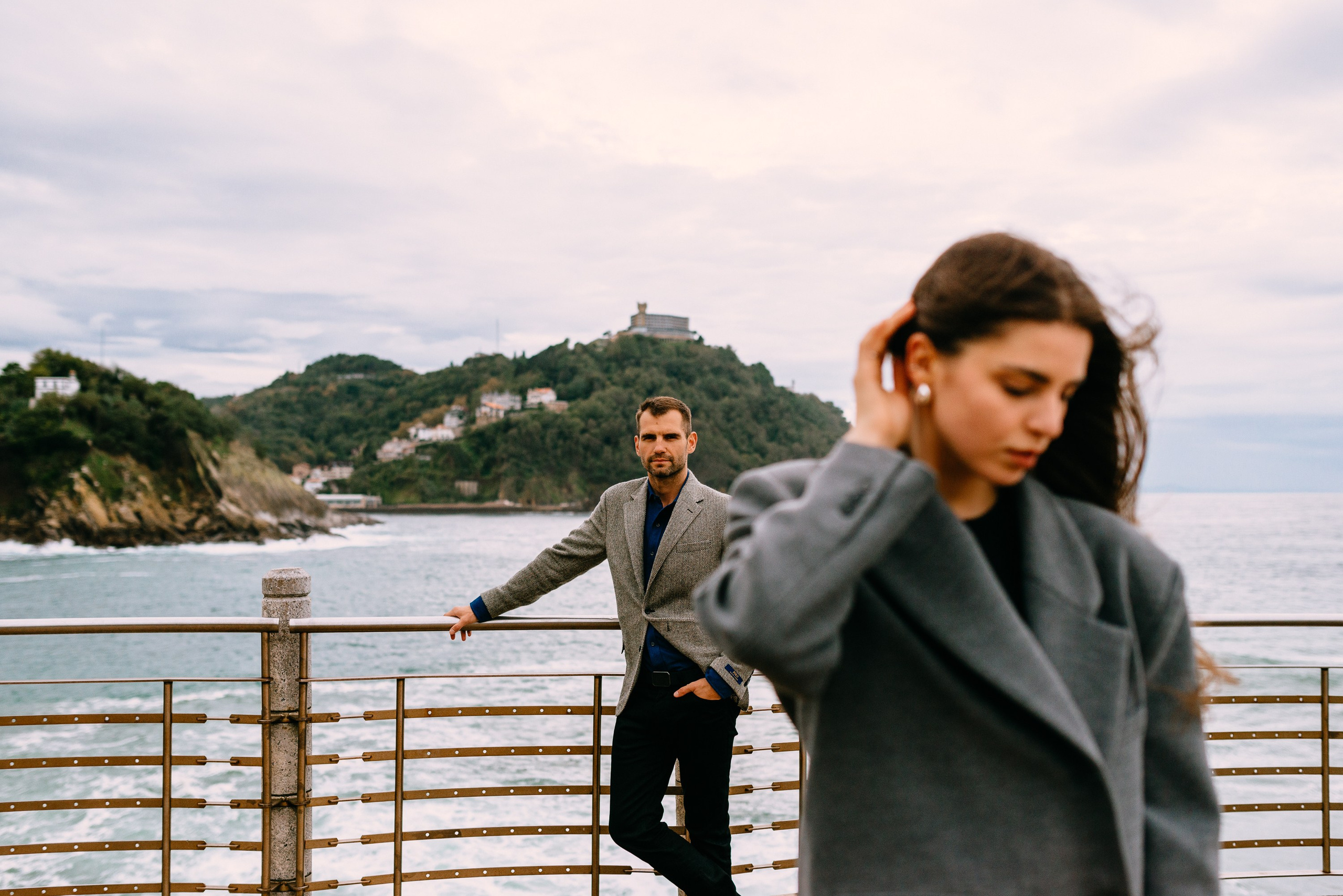 Mariage proposal in San-Sebastian Basque country. Photographer in Bilbao Irina Makou