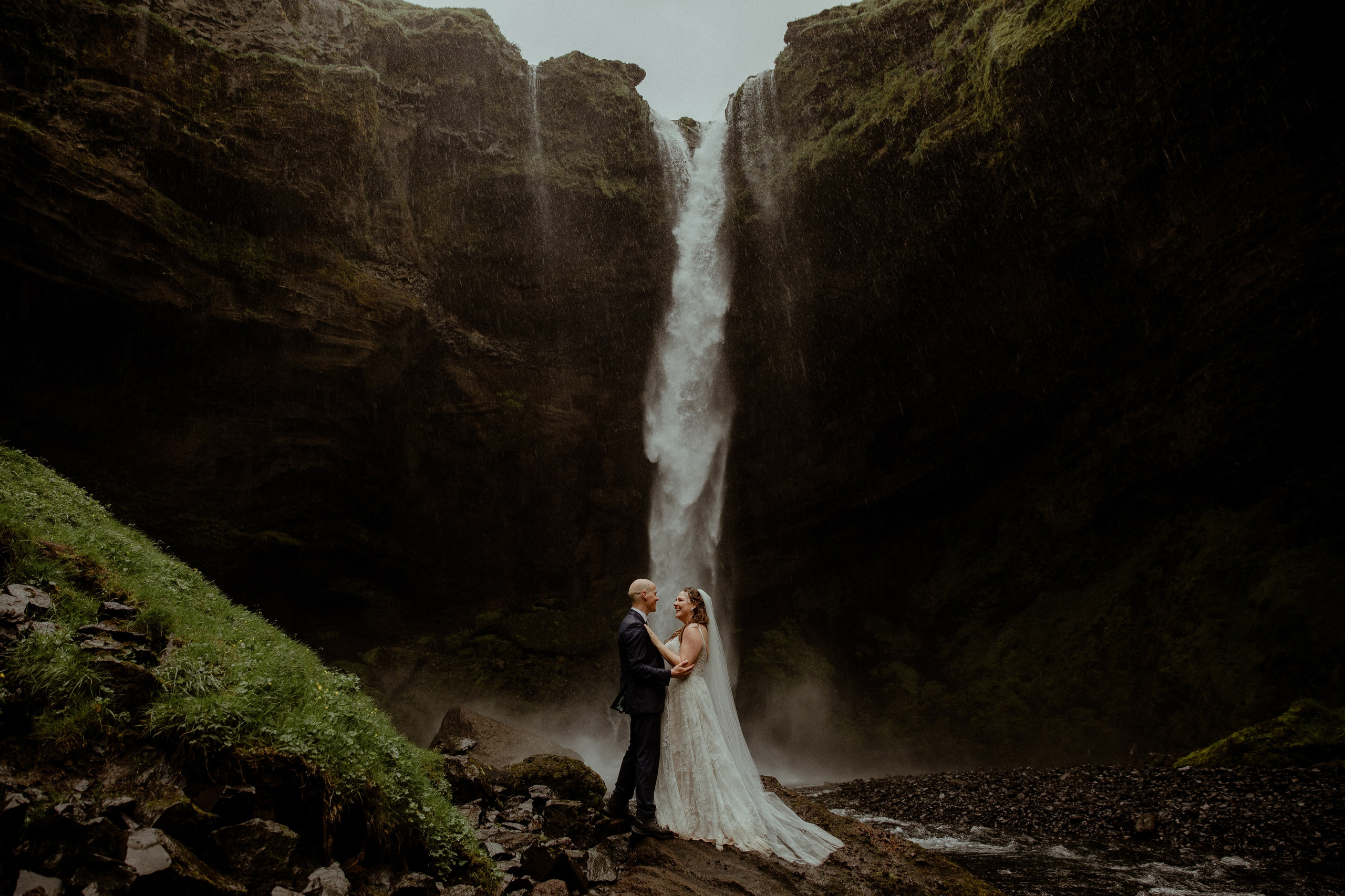 Iceland Elopement at Black Sand Beach. Iceland elopement photo and video | Nikolaichik Photo