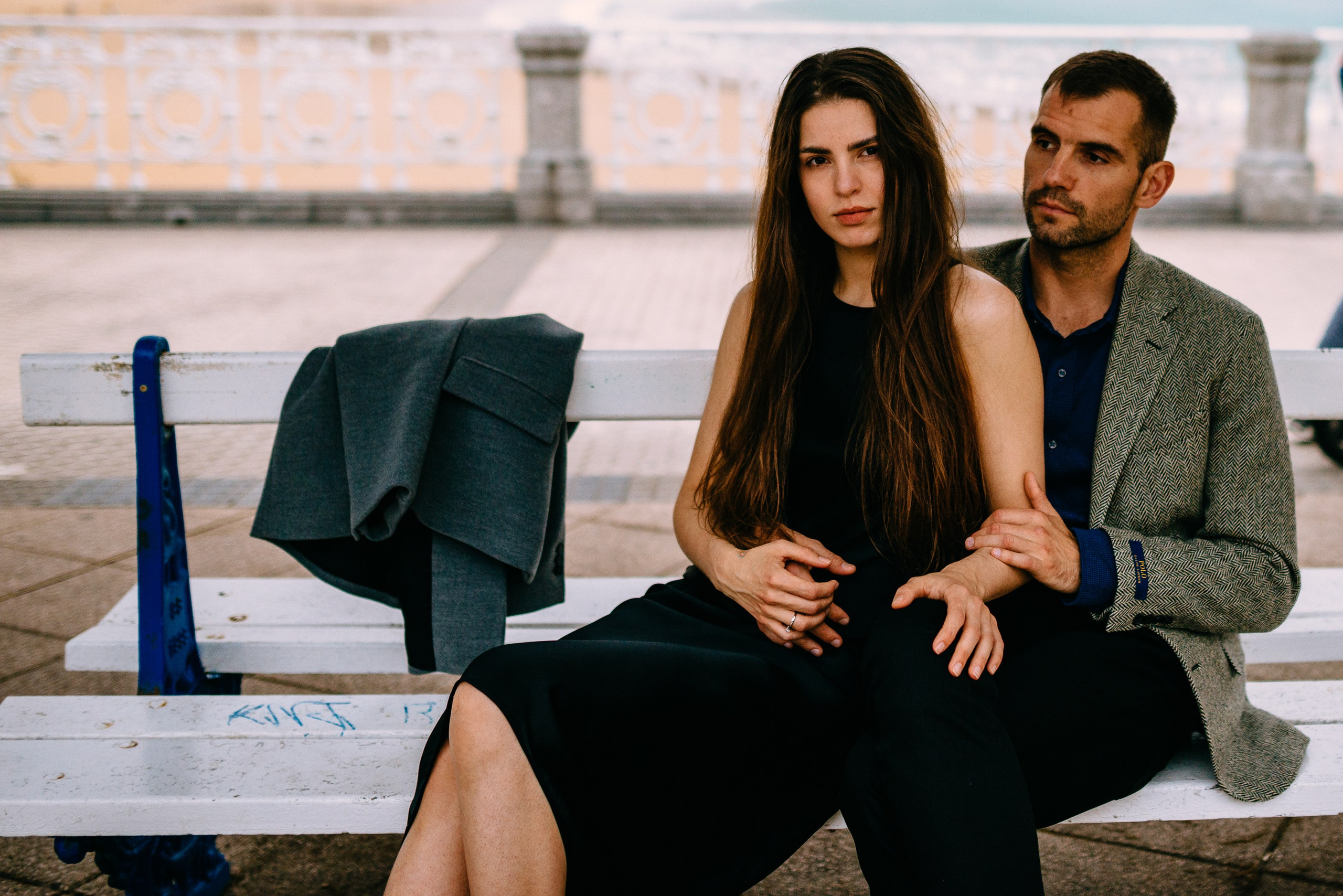 Mariage proposal in San-Sebastian Basque country. Photographer in Bilbao Irina Makou