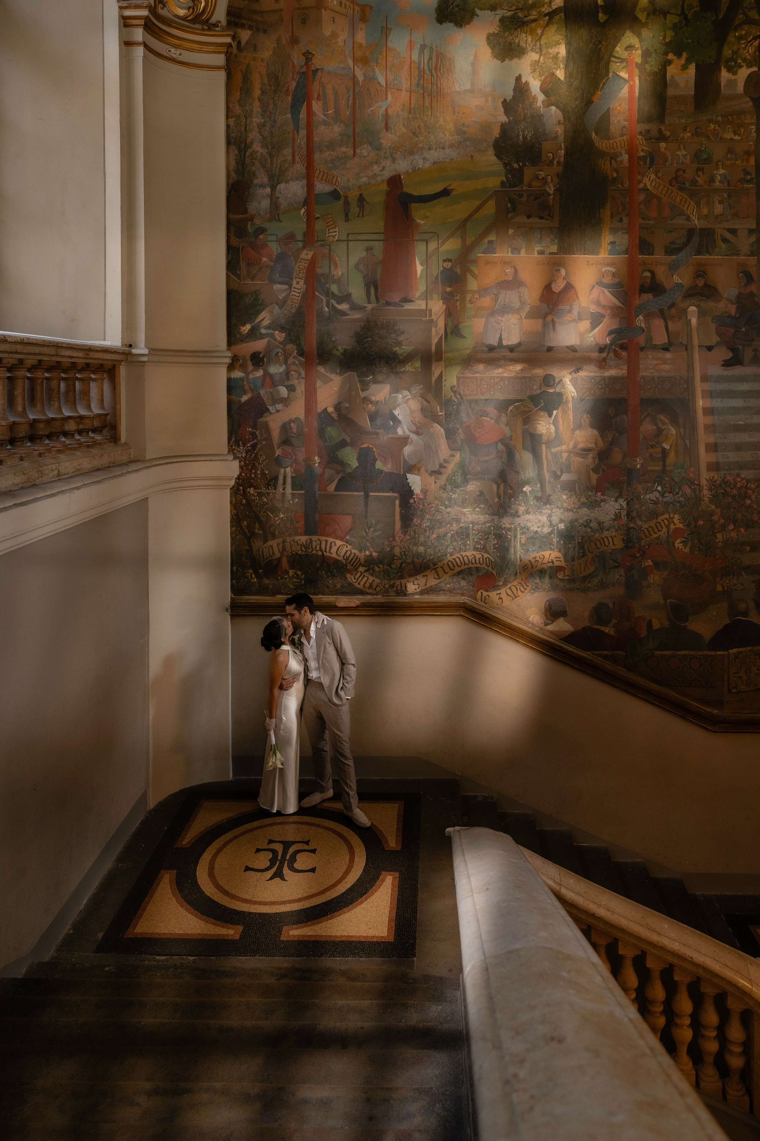 Пега и Пол. Свадьба в Капитолии. Тулуза. Евгения Смирнова — фотограф в Тулузе и юго-западной Франции