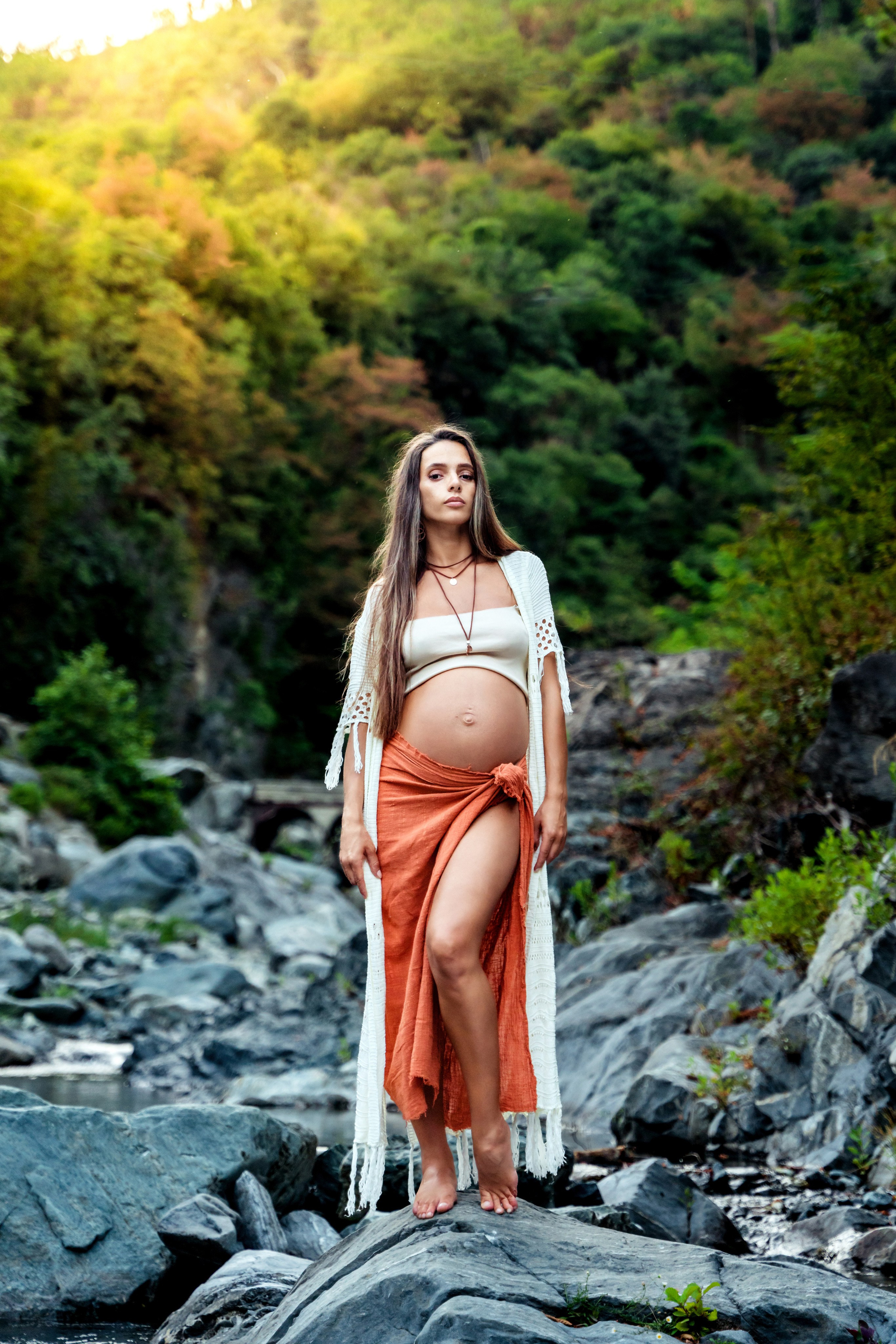 Maternity. Svitlana Miahka fotografa a Genova