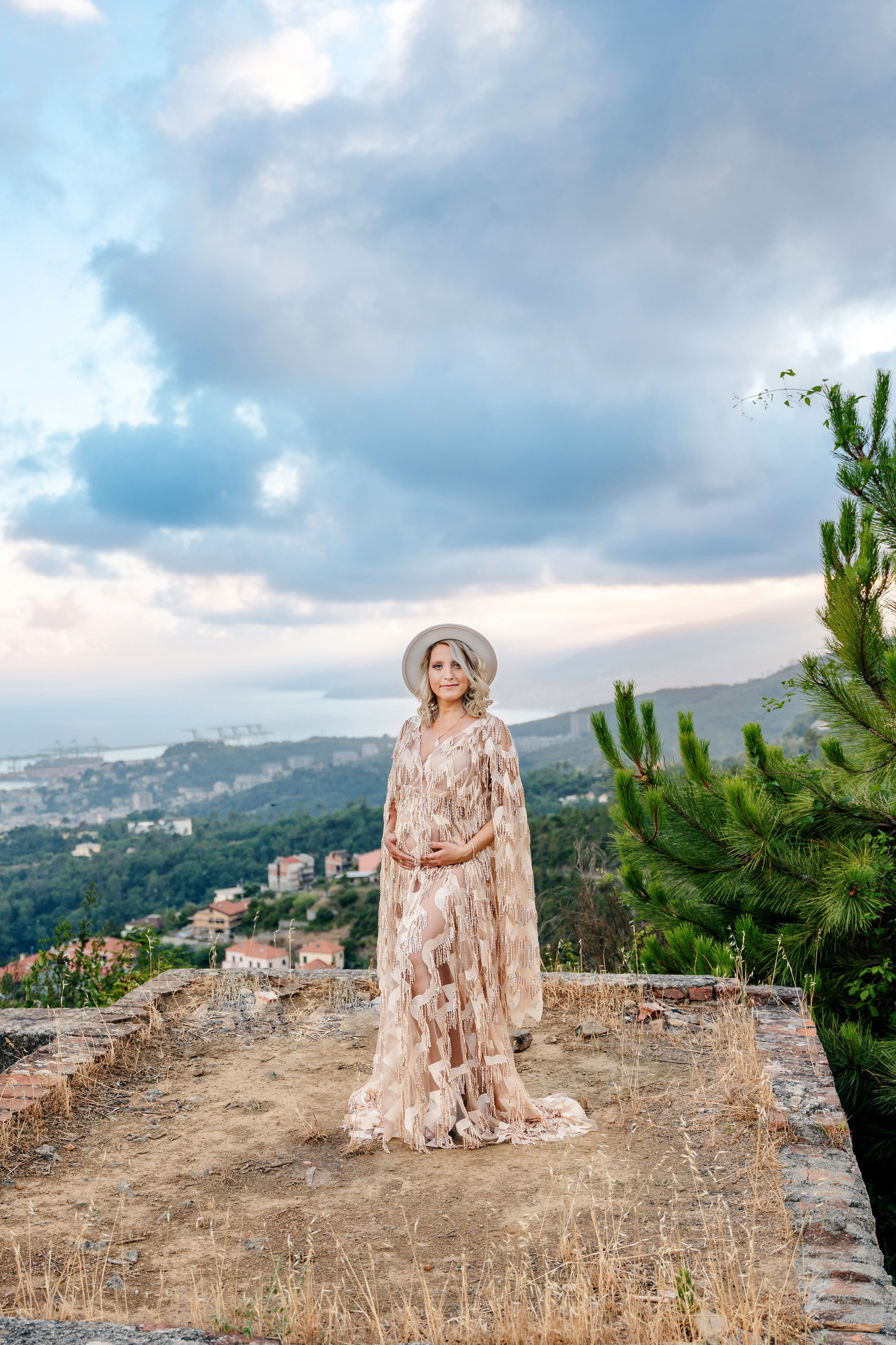 Maternity. Svitlana Miahka fotografa a Genova