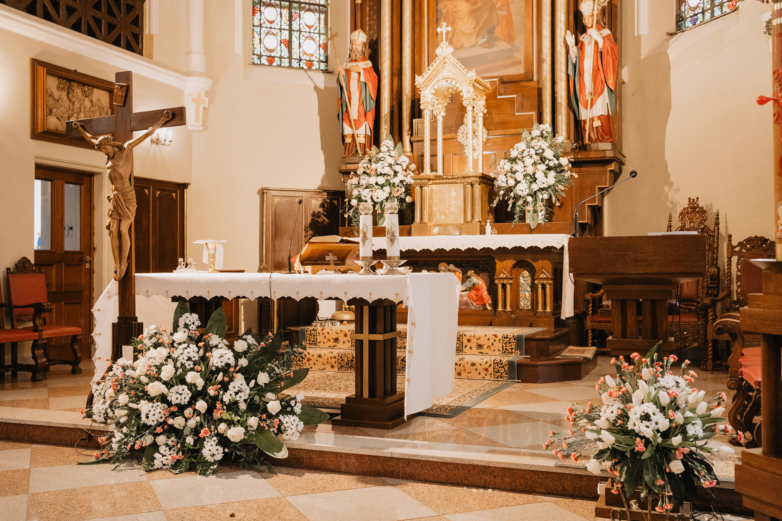 Wyjątkowy dzień dla Szymona - Chrzest święty w Łodzi. Fotograf Łódź - sesja ciążowa, noworodkowa, dziecięca. Studio w Łodzi