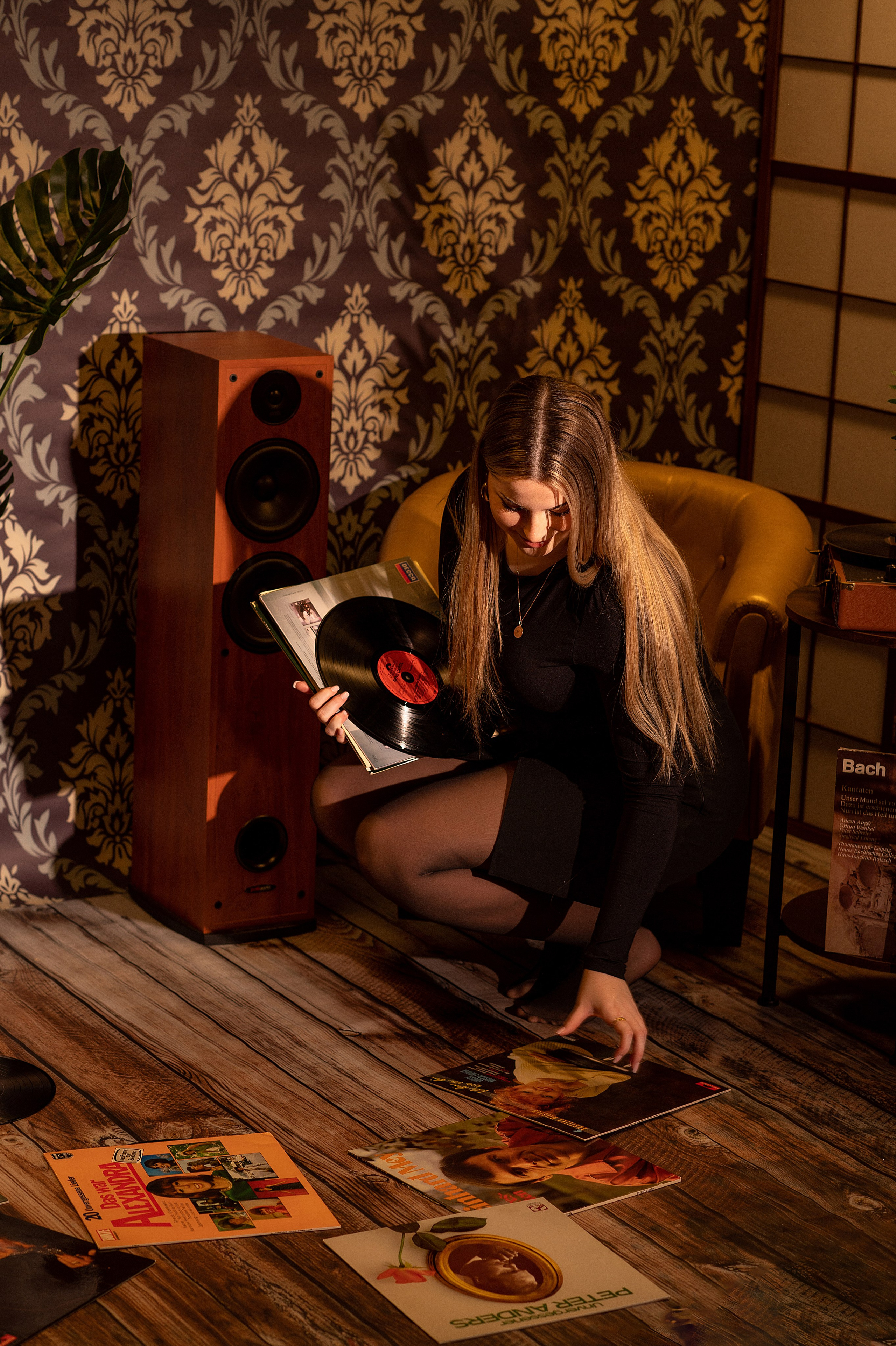 Retro Shooting „Musik der 80er“. Newbornfotograf Kinderfotograf Ulm Familienfotograf Anastasia Neu-Ulm