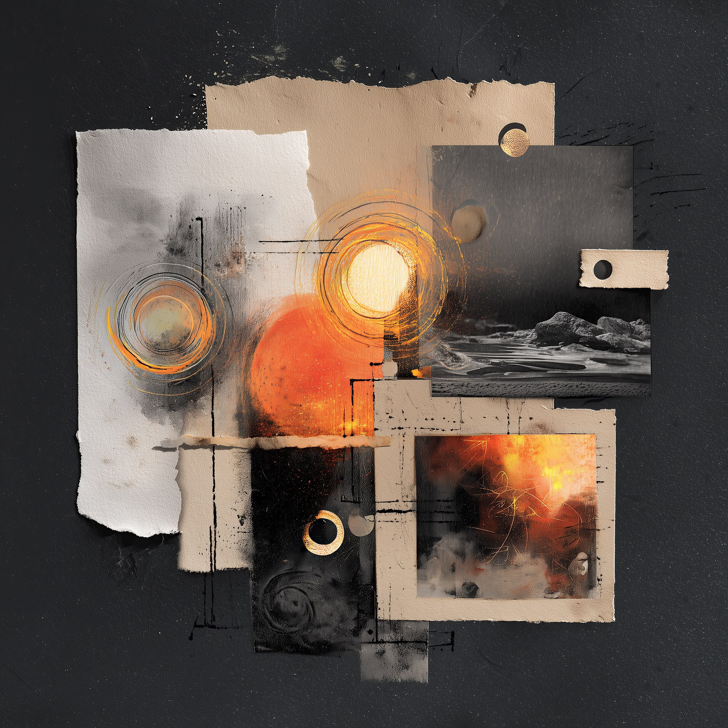 Digital Art Series “Voice of Silence”. Lolly Shine. Contemporary digital artist