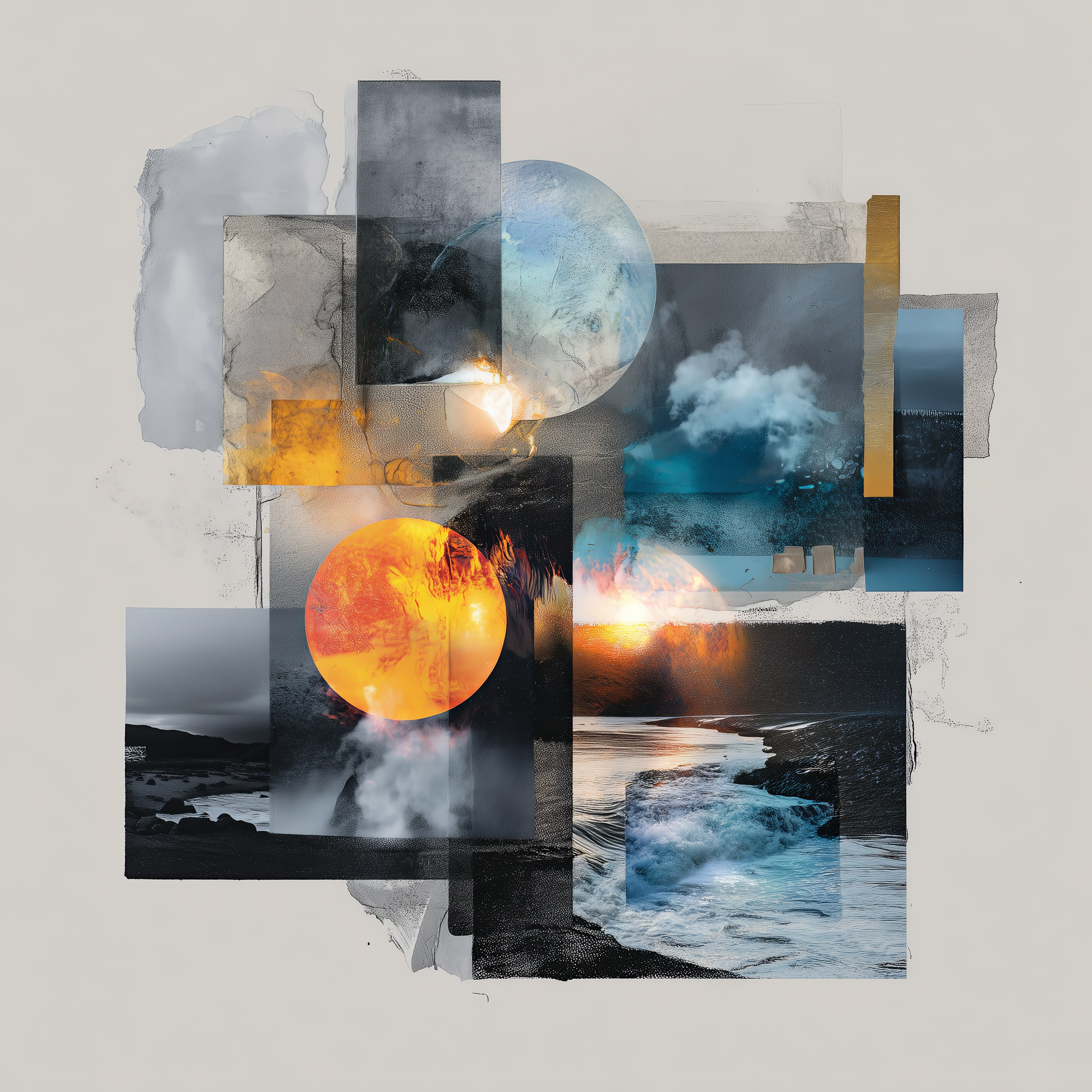 Digital Art Series “Voice of Silence”. Lolly Shine. Contemporary digital artist