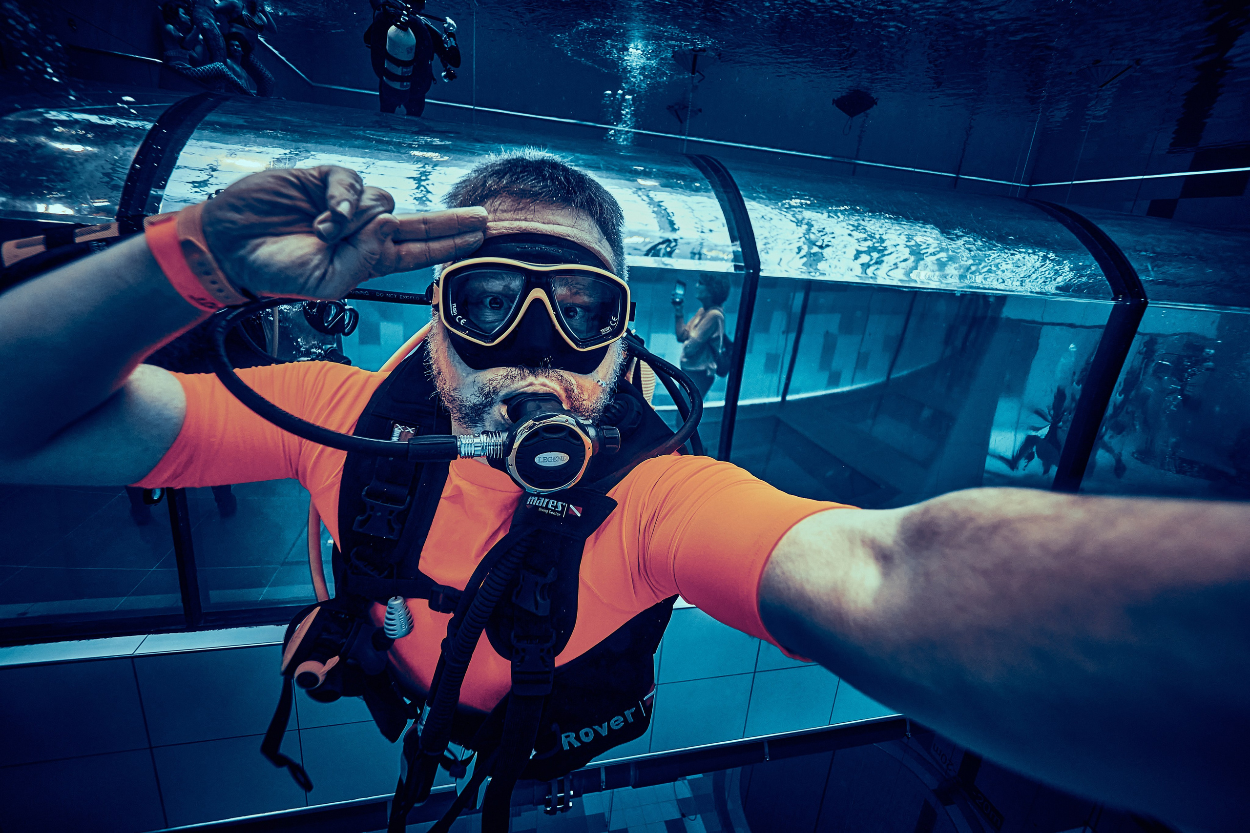 Фотовыходные в Deepspot — самом глубоком (45 метров глубины) бассейне в Европе. Андрей Шипилов — Фотография & Видеография