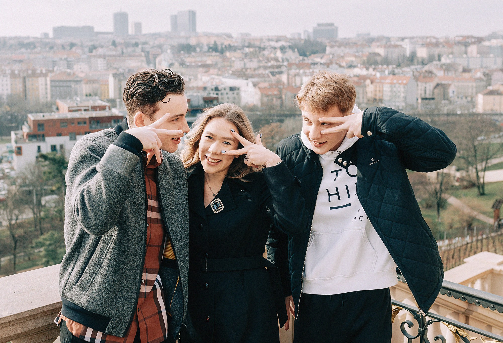 Наталья с семьей. Rodinný a svatební fotograf v Praze