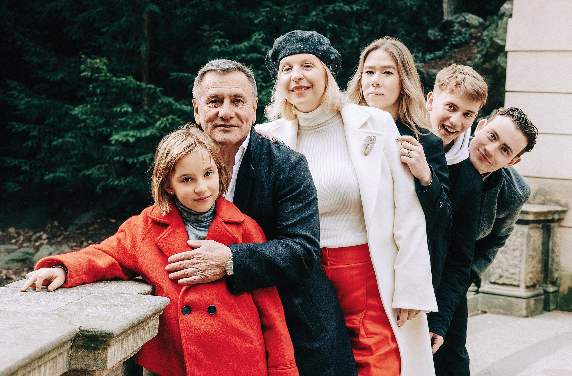 Наталья с семьей. Rodinný a svatební fotograf v Praze