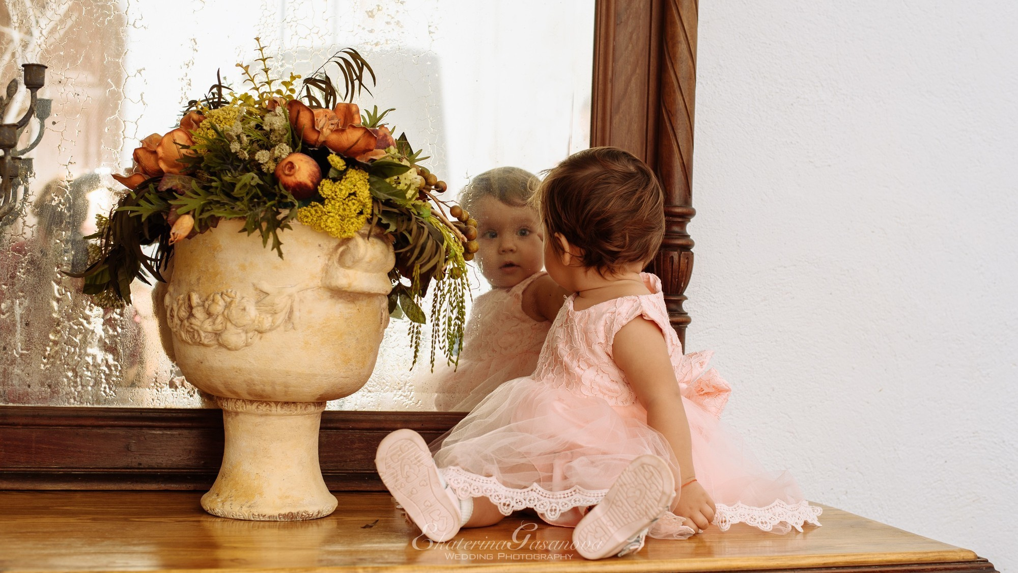 Reportaje fotográfico del primer cumpleaños de Lyasya. Фотограф Екатерина Гасанова — фотосессии в Барселоне