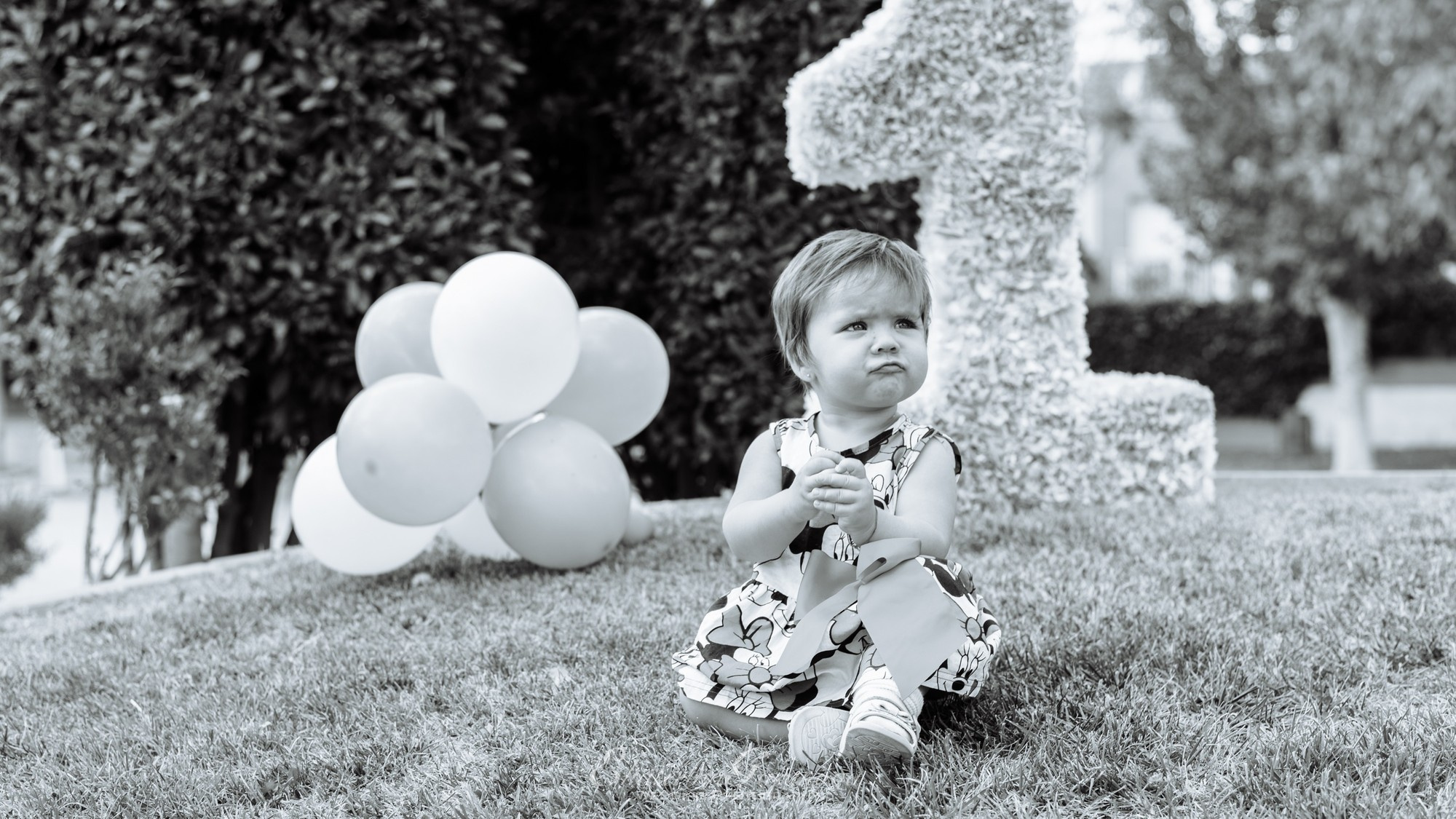 Reportaje fotográfico del primer cumpleaños de Lyasya. Фотограф Екатерина Гасанова — фотосессии в Барселоне