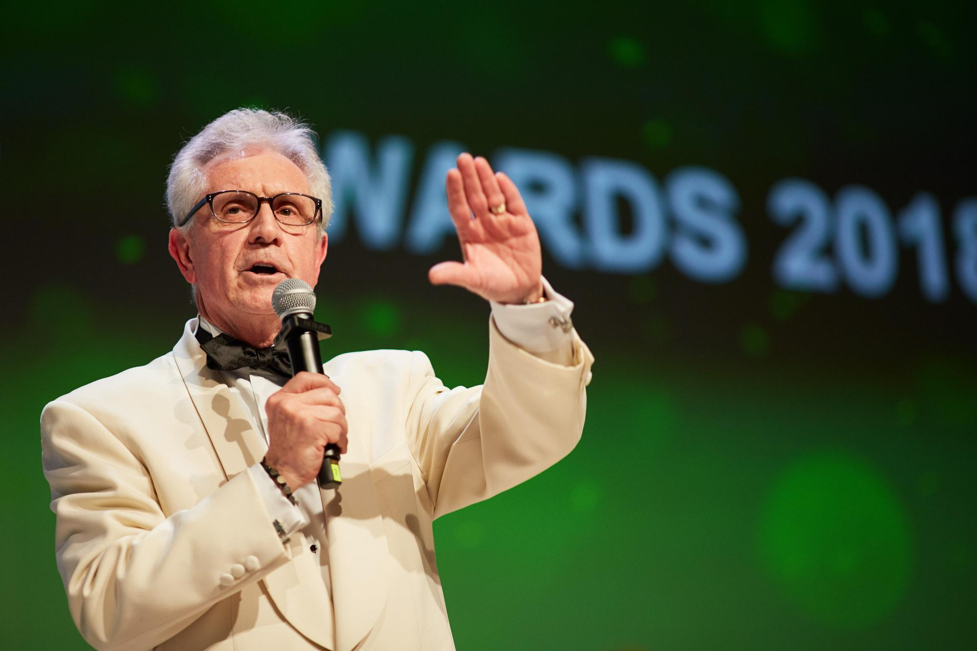 The event featured presentations honoring top performers by board members.