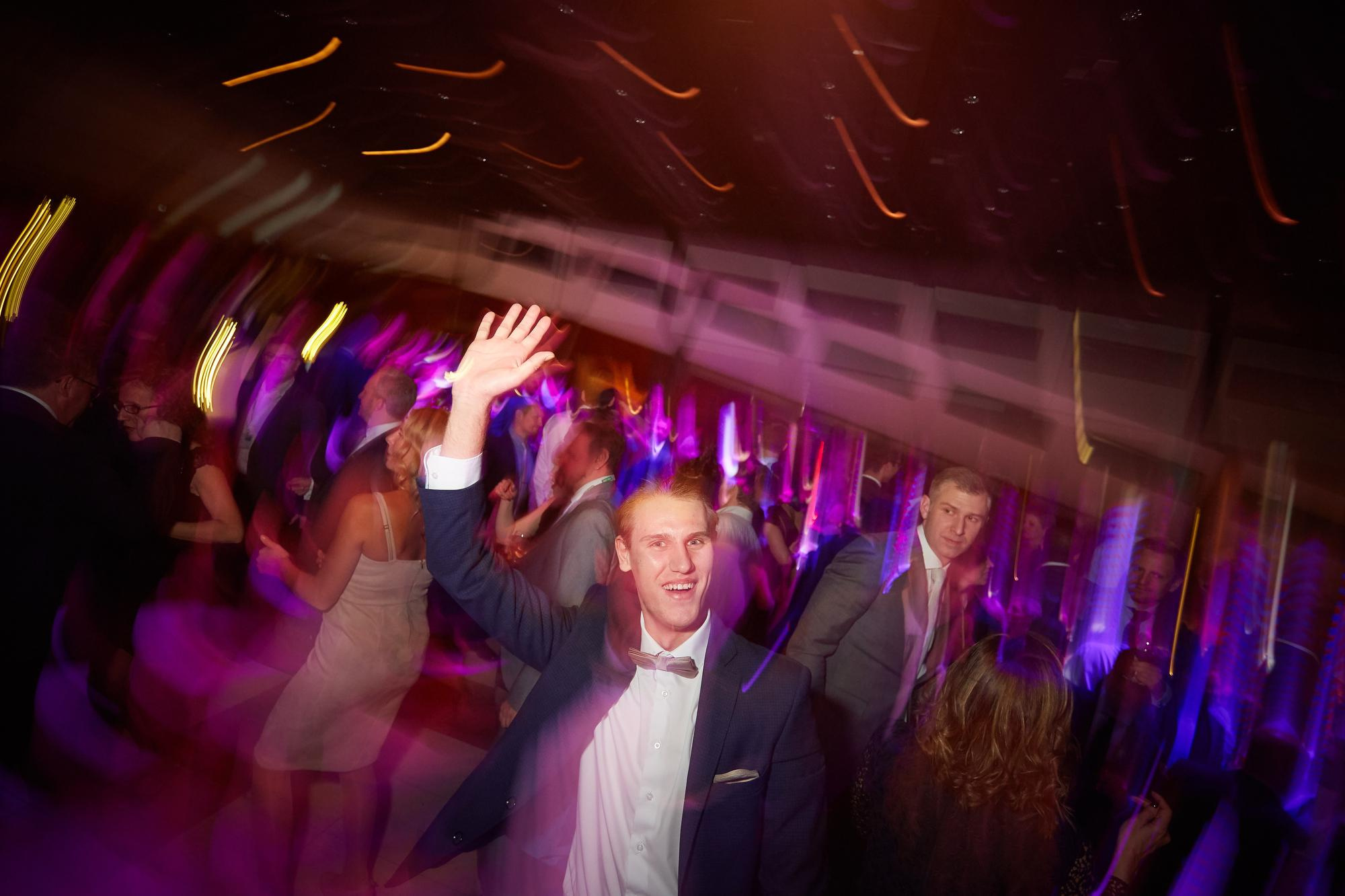 Bio-Rad attendees enjoying the party held in their honor at the Hotel Hilton in Prague.