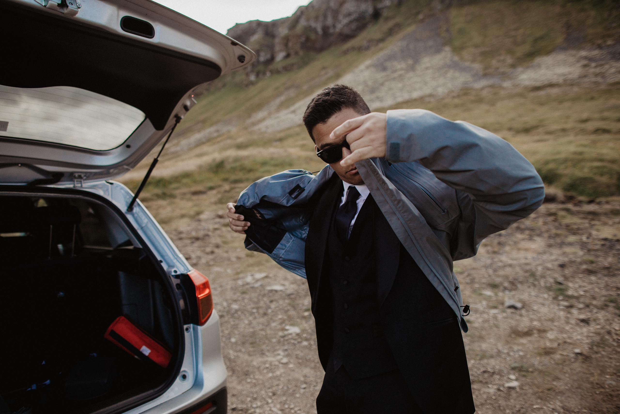 Wedding in Budir Iceland. Iceland elopement photographer & videographer
