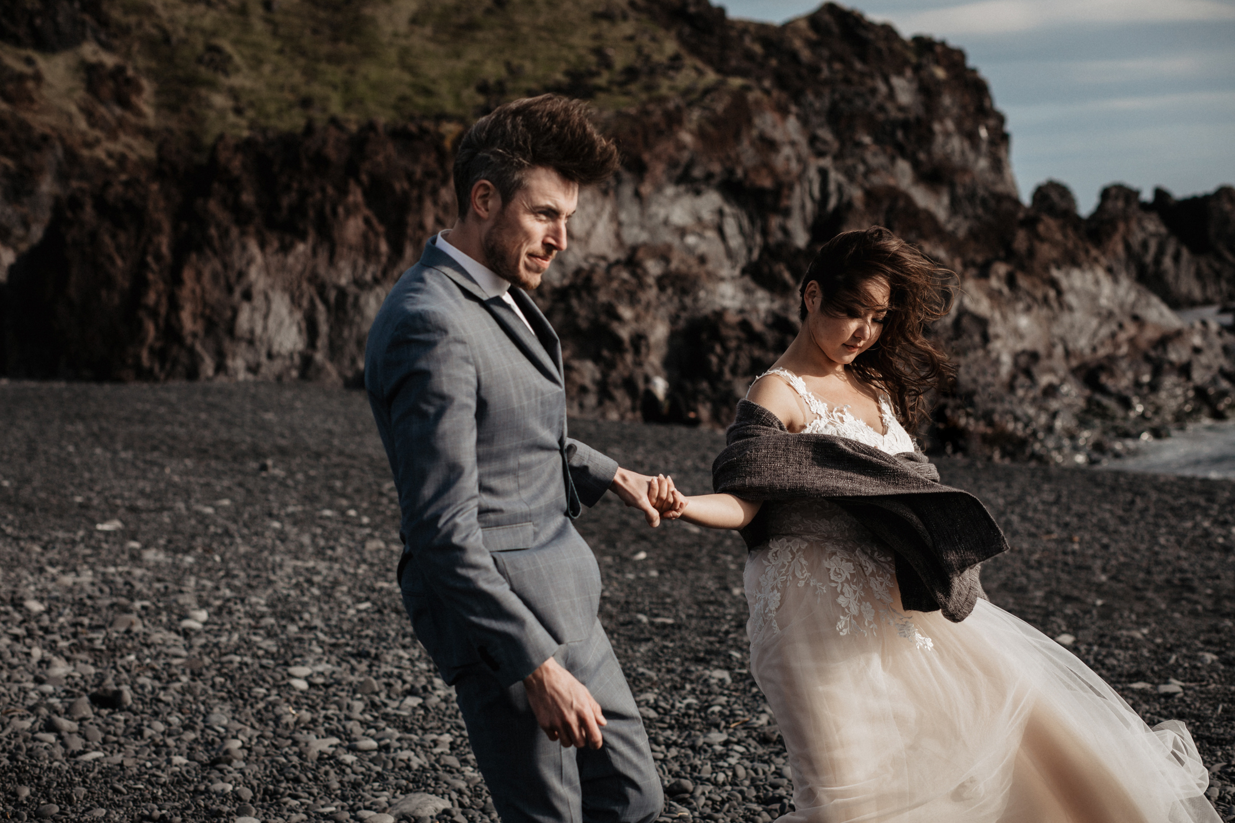 Wedding for two in Iceland. Iceland elopement photo and video | Nikolaichik Photo