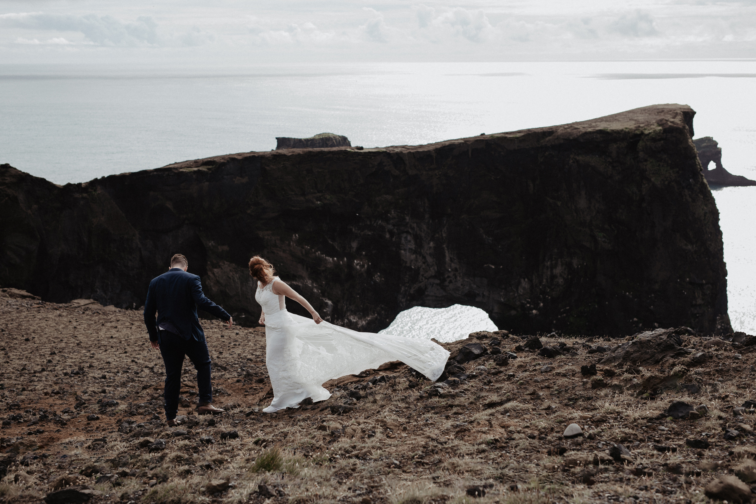 Black beach Iceland elopement | Iceland elopement photographer. Iceland elopement photographer & videographer