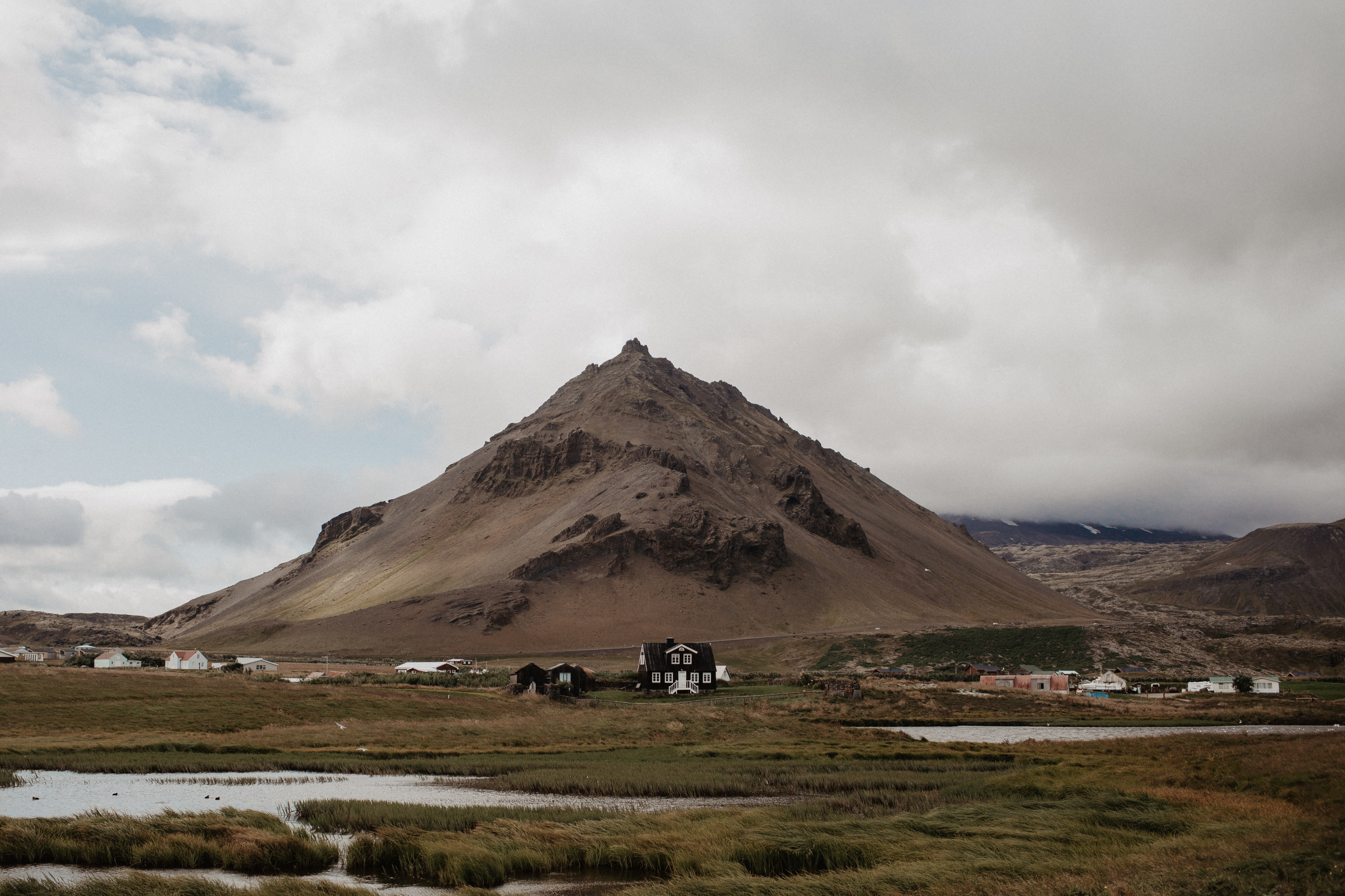 Wedding in Budir Iceland. Iceland elopement photographer & videographer