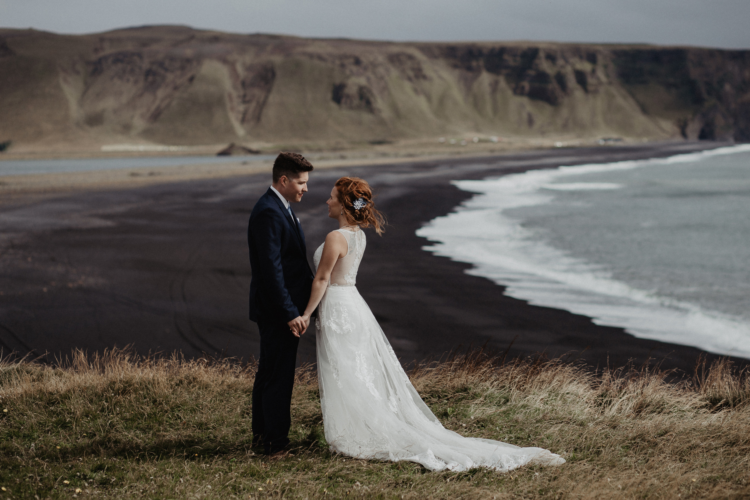 Black beach Iceland elopement | Iceland elopement photographer. Iceland elopement photographer & videographer