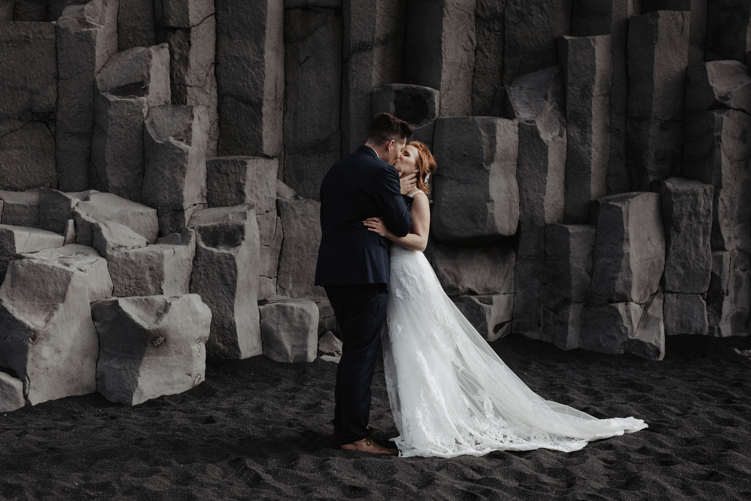Black beach Iceland elopement | Iceland elopement photographer. Iceland elopement photographer & videographer